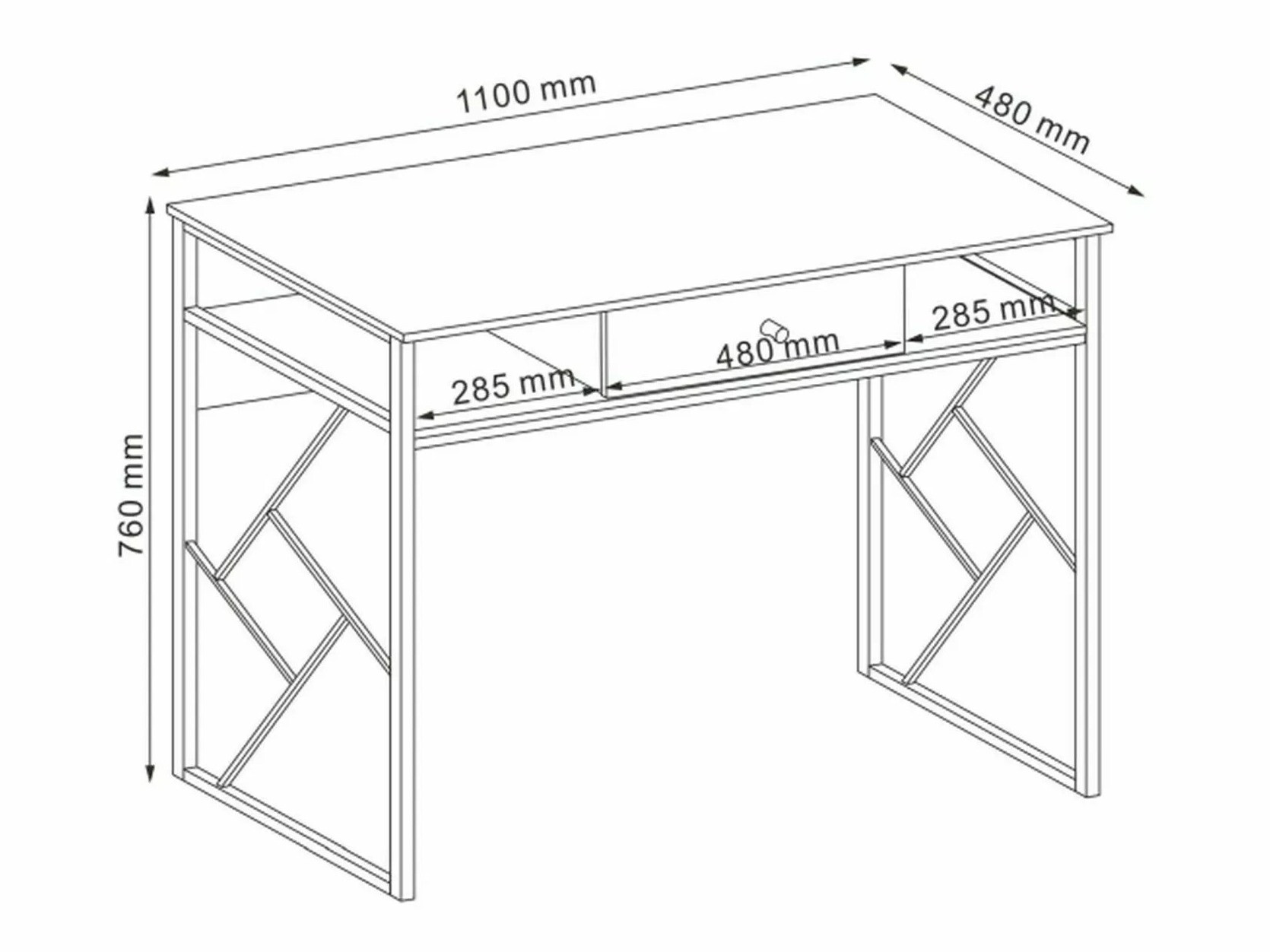 Rakstāmgalds Detroit 217