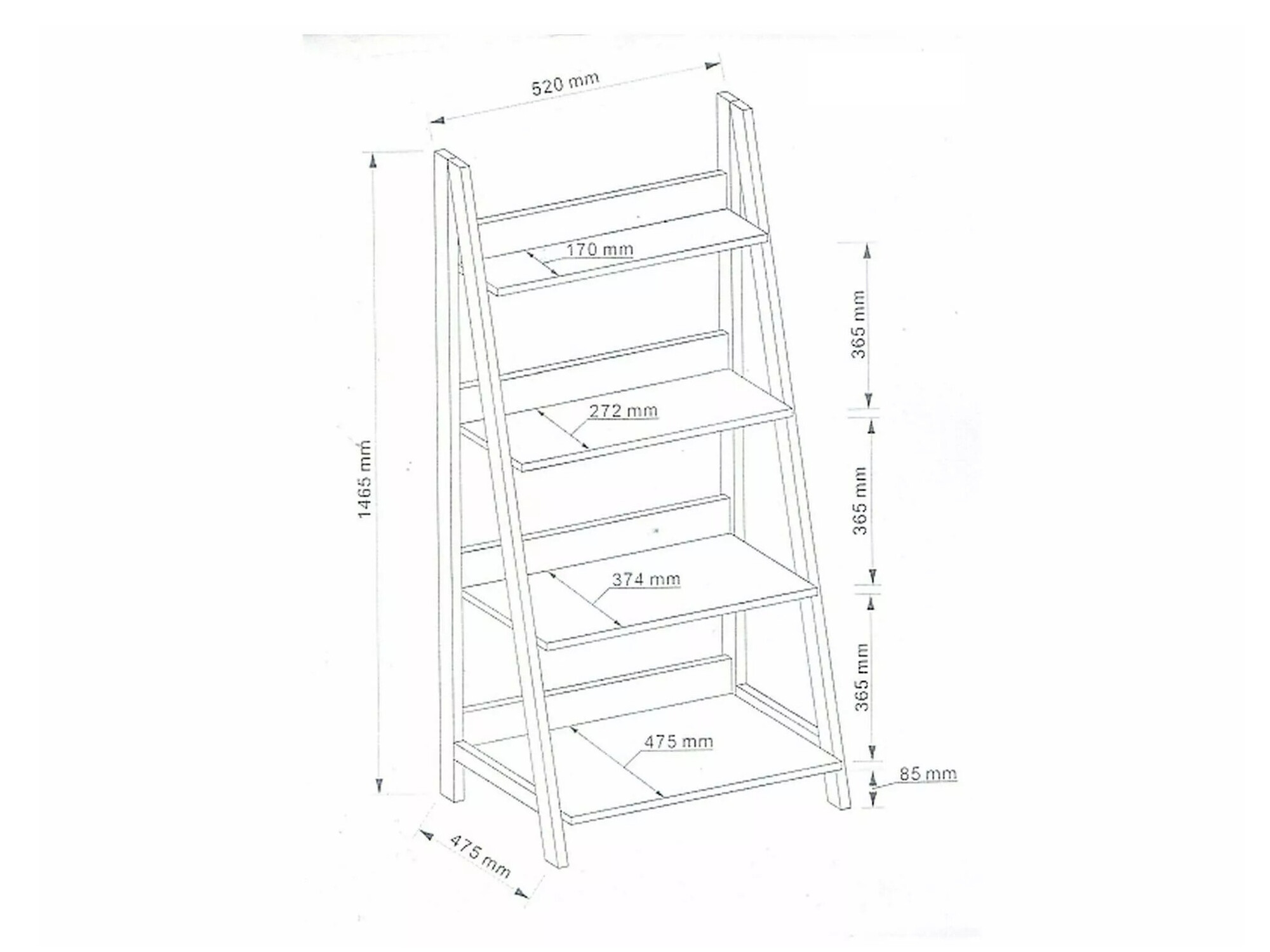 Стеллаж Detroit 173