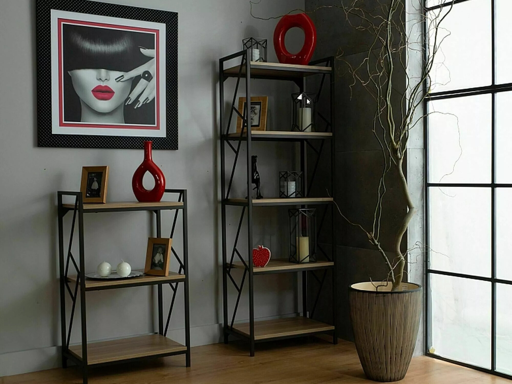 Стеллаж Detroit 196