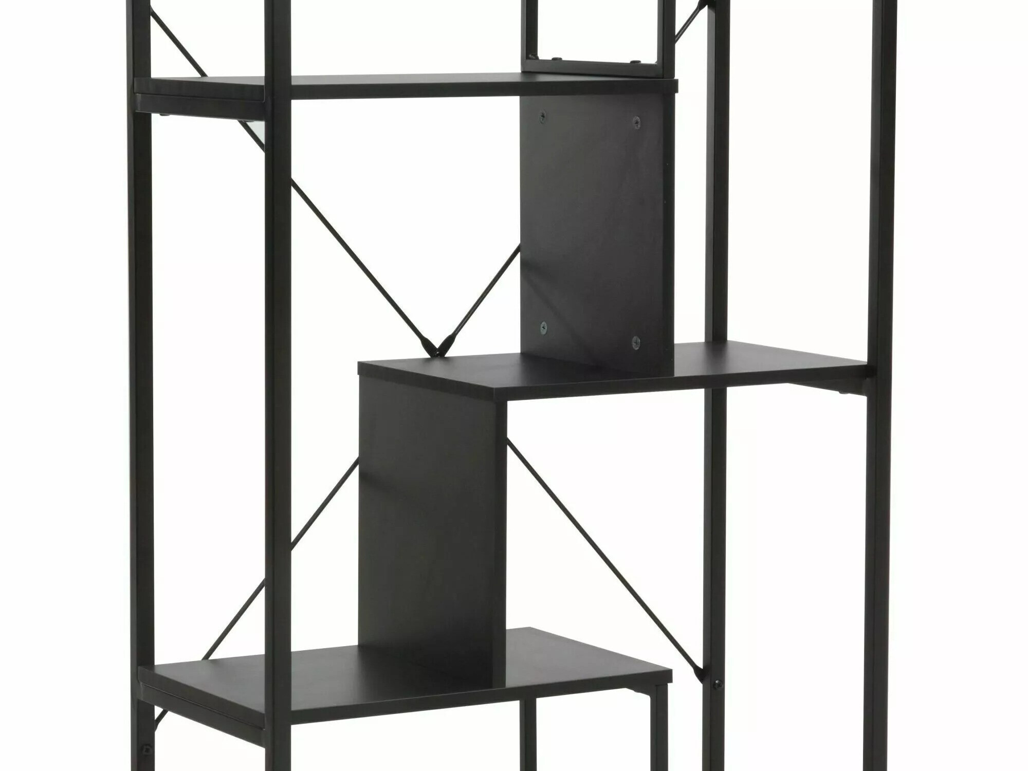 Plaukts Detroit 234 (Melns)