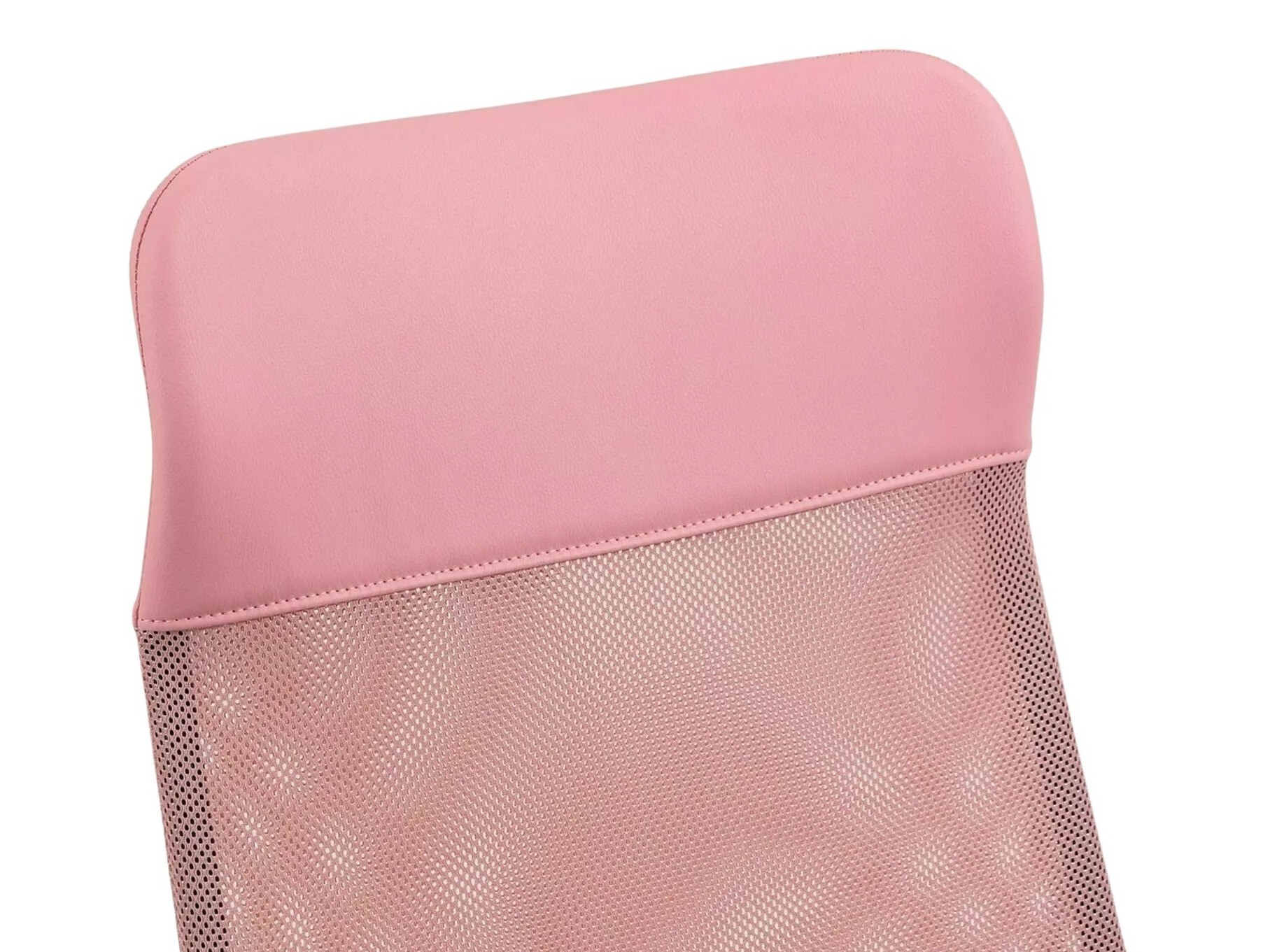 Biroja krēsls Detroit 276 (Balts + Tumši rozā)