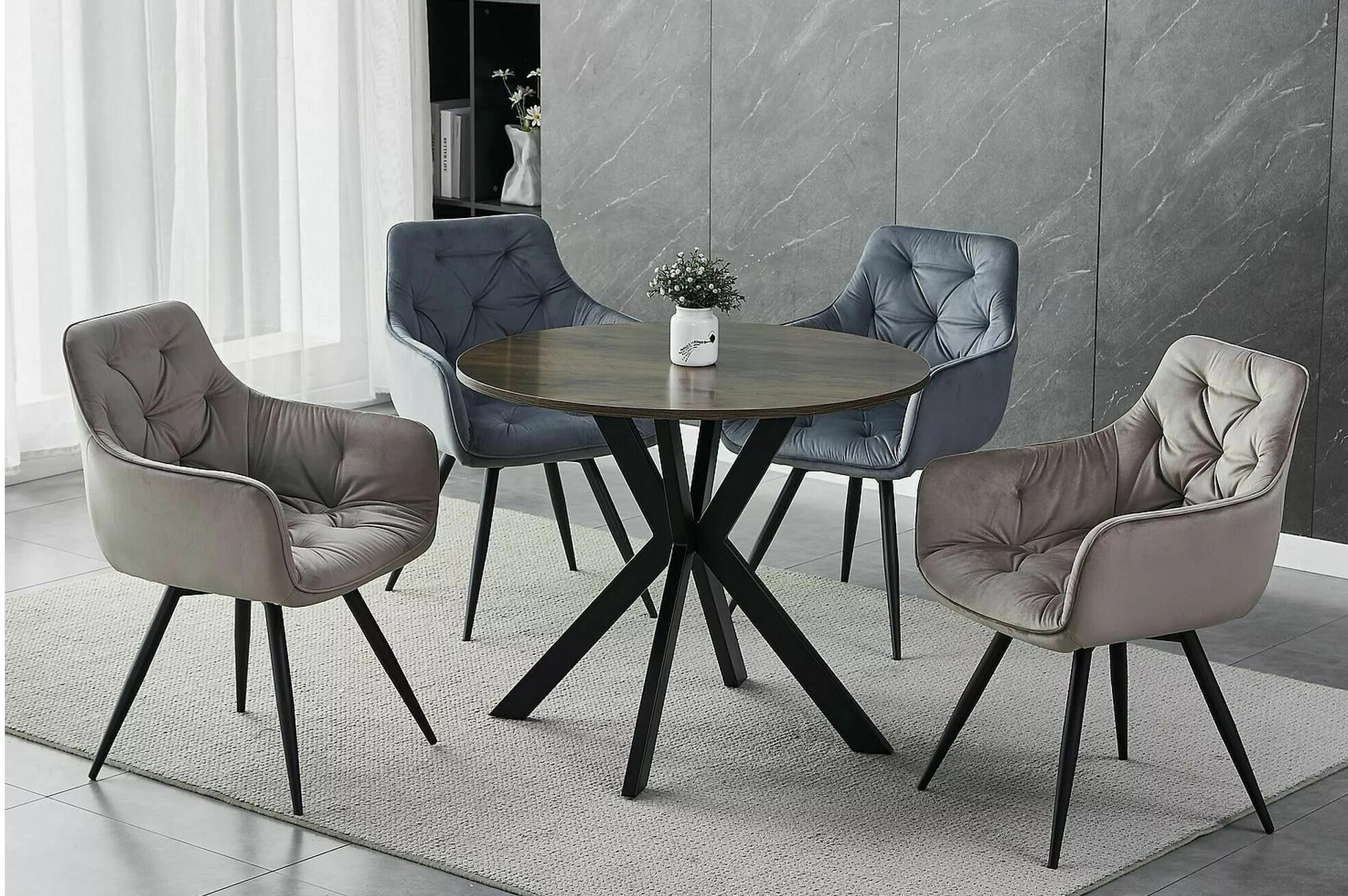 Krēsls Detroit 286 (Gaiši brūns)