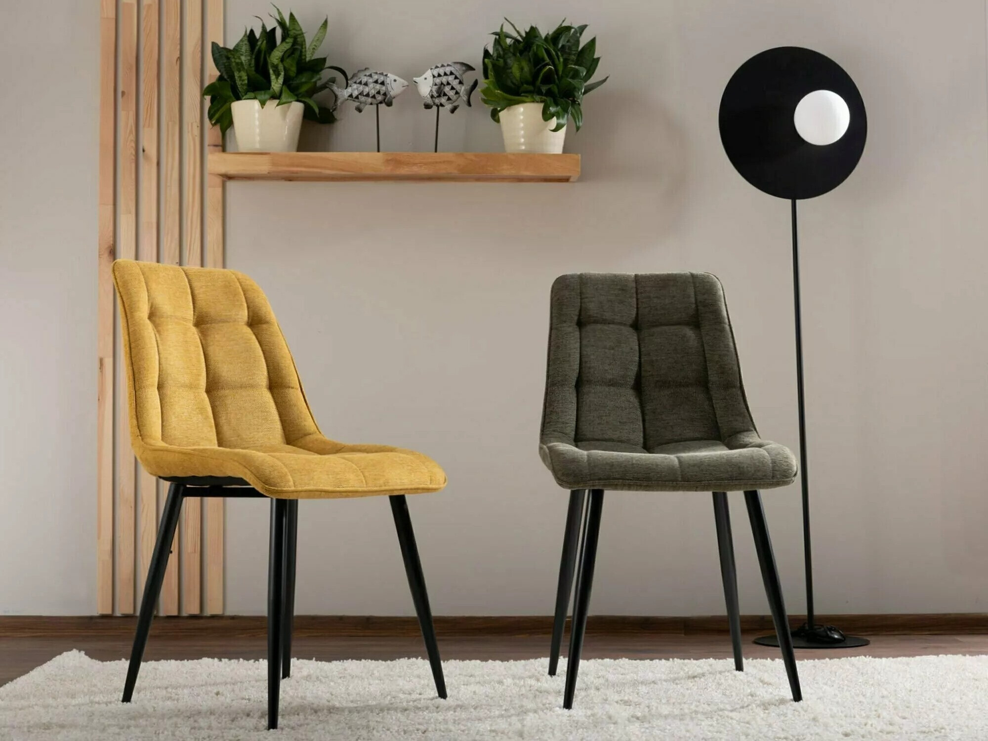 Krēsls Detroit 288 (Gaišs olīvkoks)