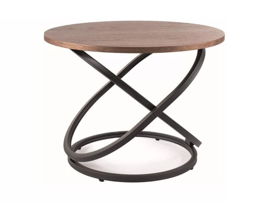 Журнальный столик Detroit 292 (Орех + Чёрный)