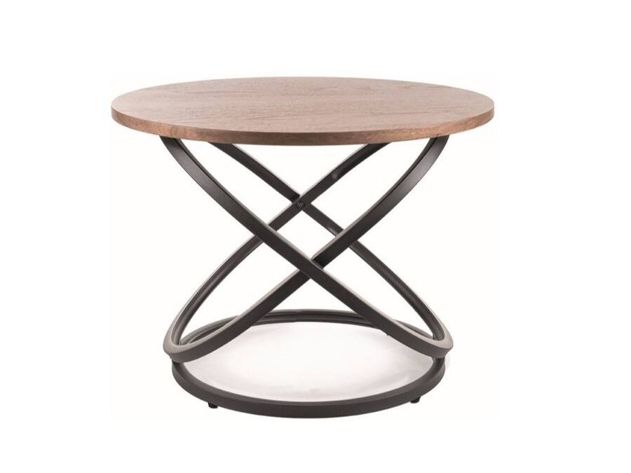 Журнальный столик Detroit 292 (Орех + Чёрный)