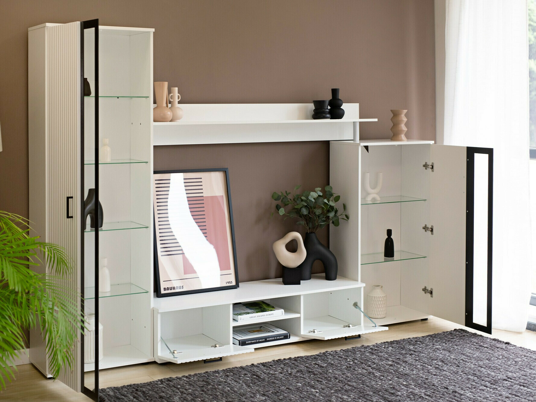 Viesistabas komplekts Bristol 202 (Balts)