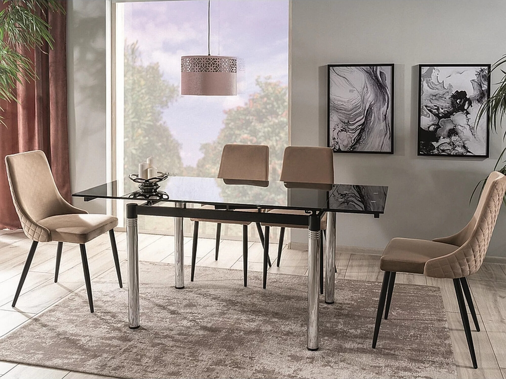 Krēsls Detroit 347 (Bēšs)