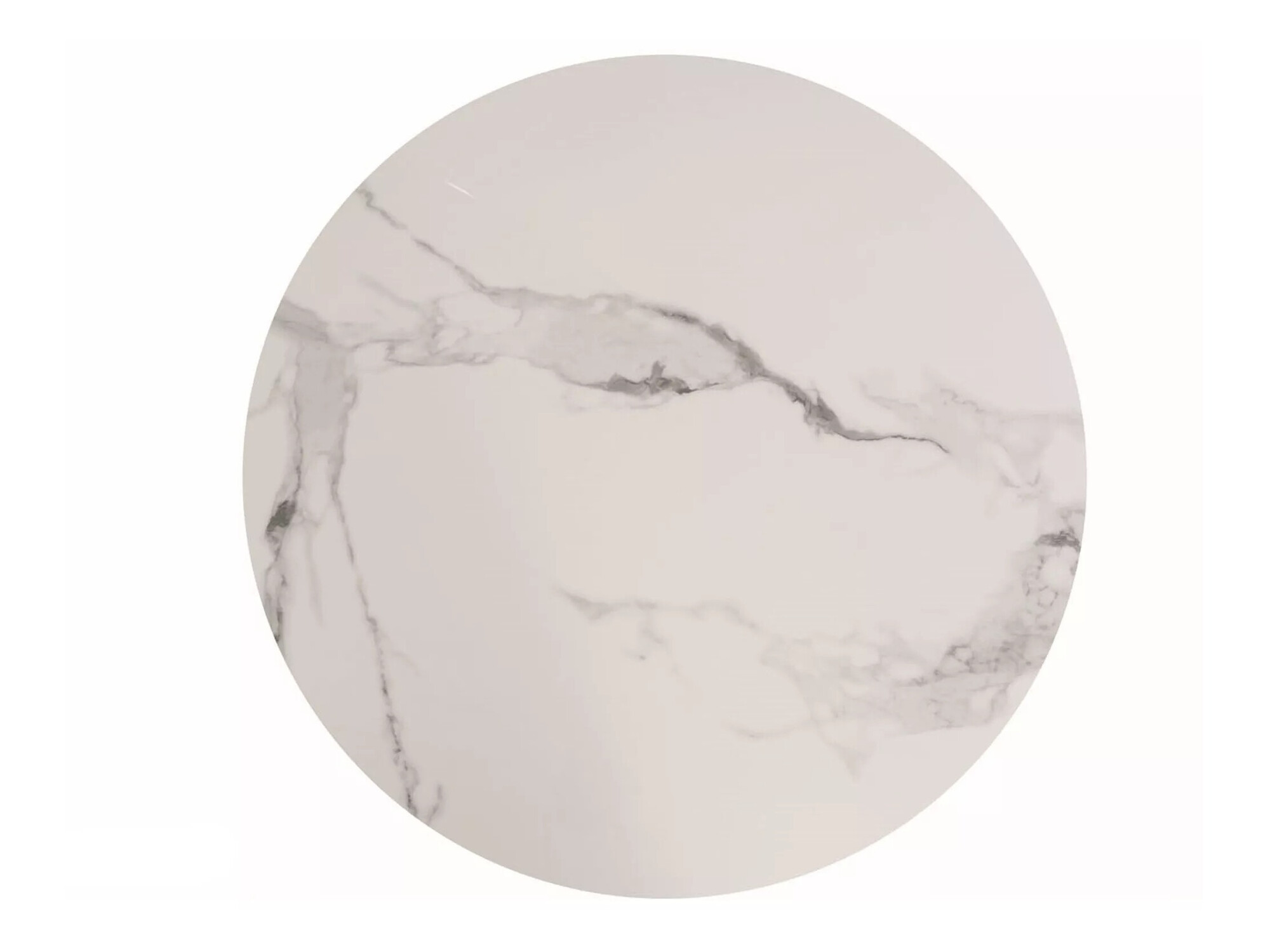 Galds Detroit 378 (Balts marmors + Balts)