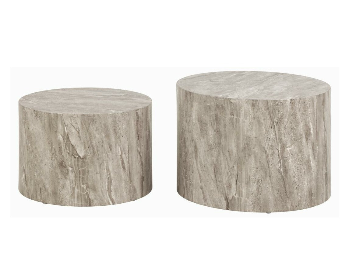 Комплект журнальных столиков Norsica 800 (Серый)