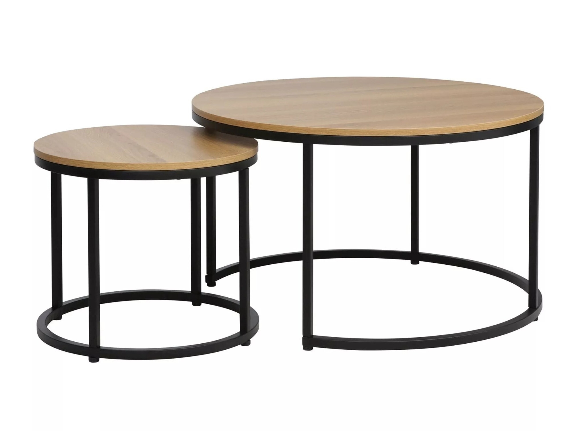 Žurnālu galdiņu komplekts Detroit 397 (Ozols)