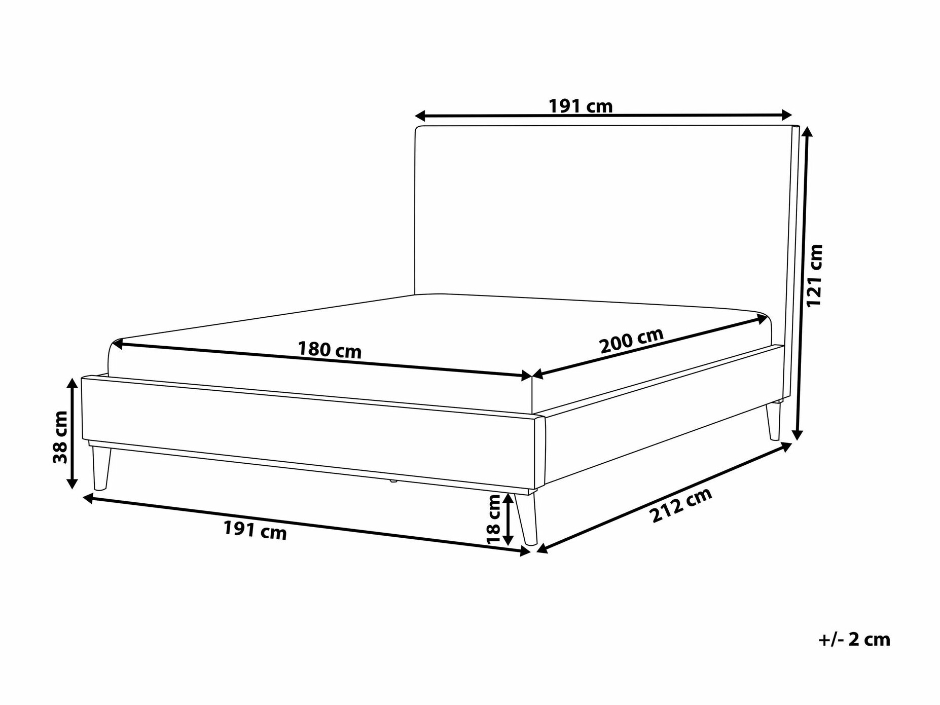 Кровать Berwyn 1603 (Зелёный)