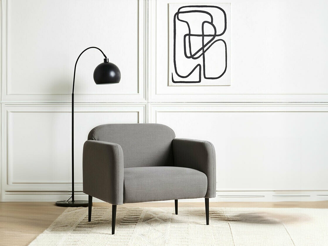 Krēsls Berwyn 1676 (Pelēks)