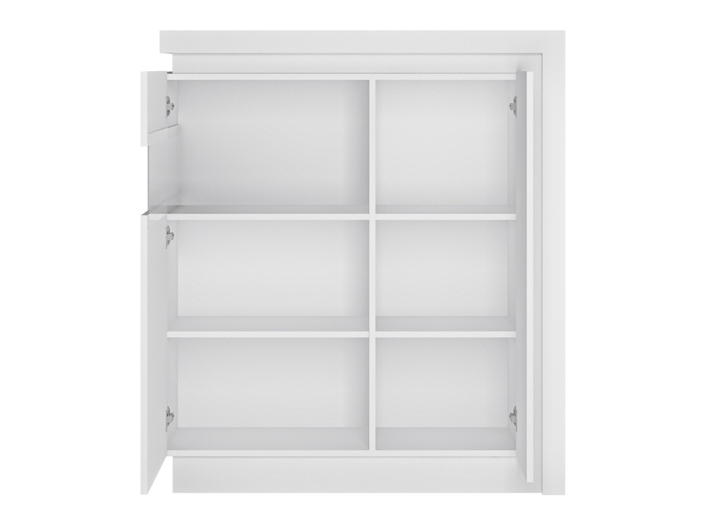 Шкафчик Feldeli 112 (Белый + Глянцевый белый)