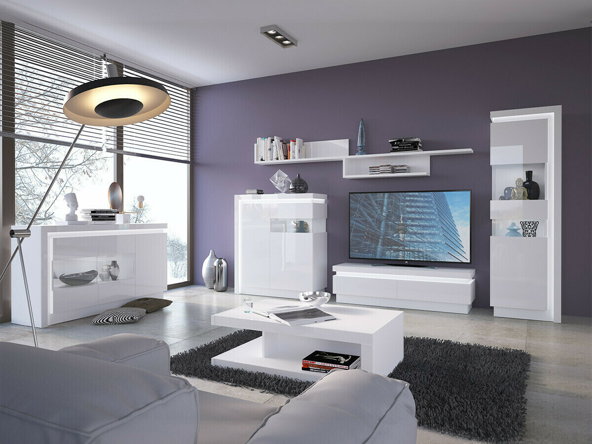 Žurnālu galdiņš Feldeli 105 (Balts)