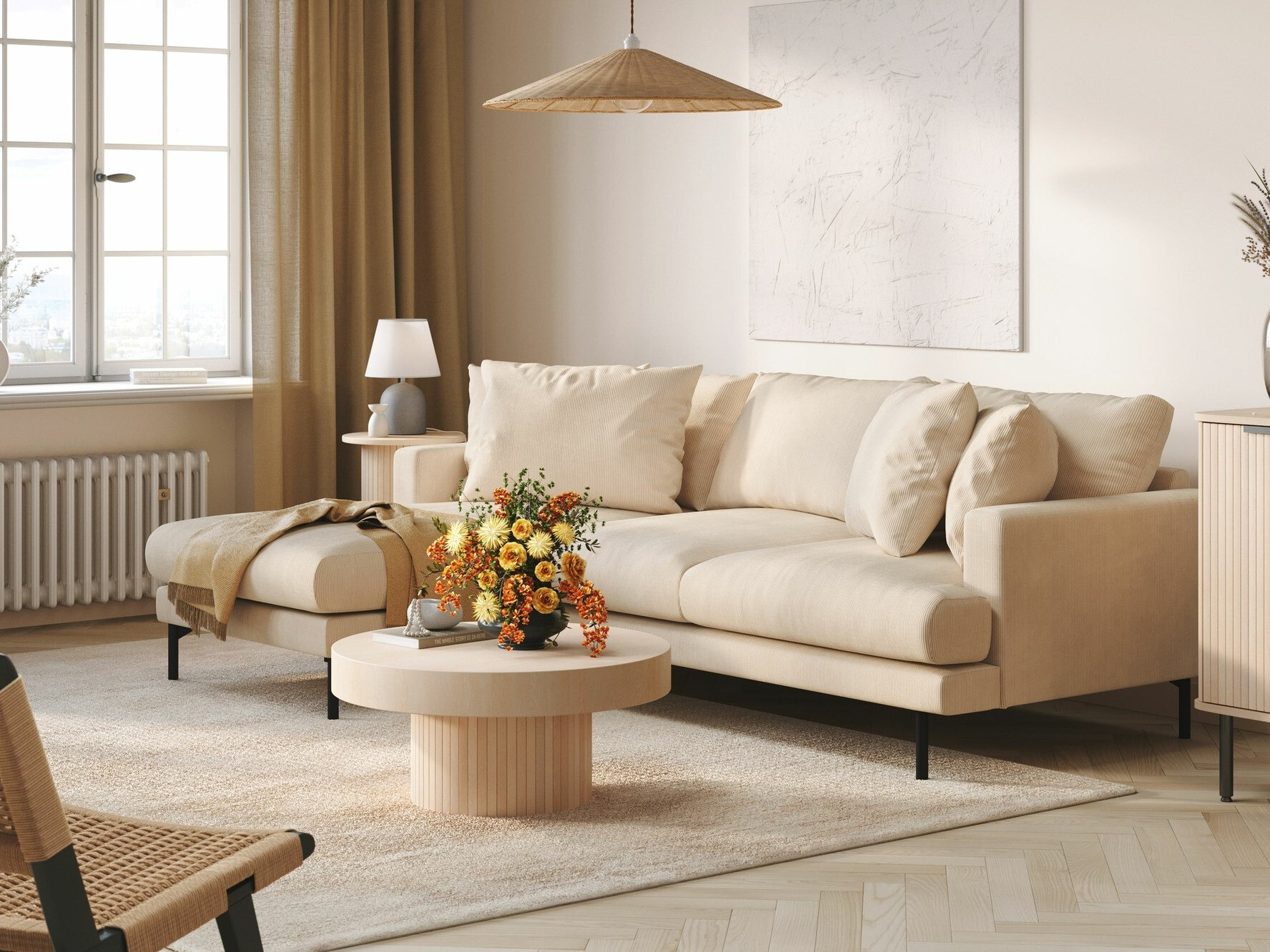 Stūra dīvāns Ophliva 107