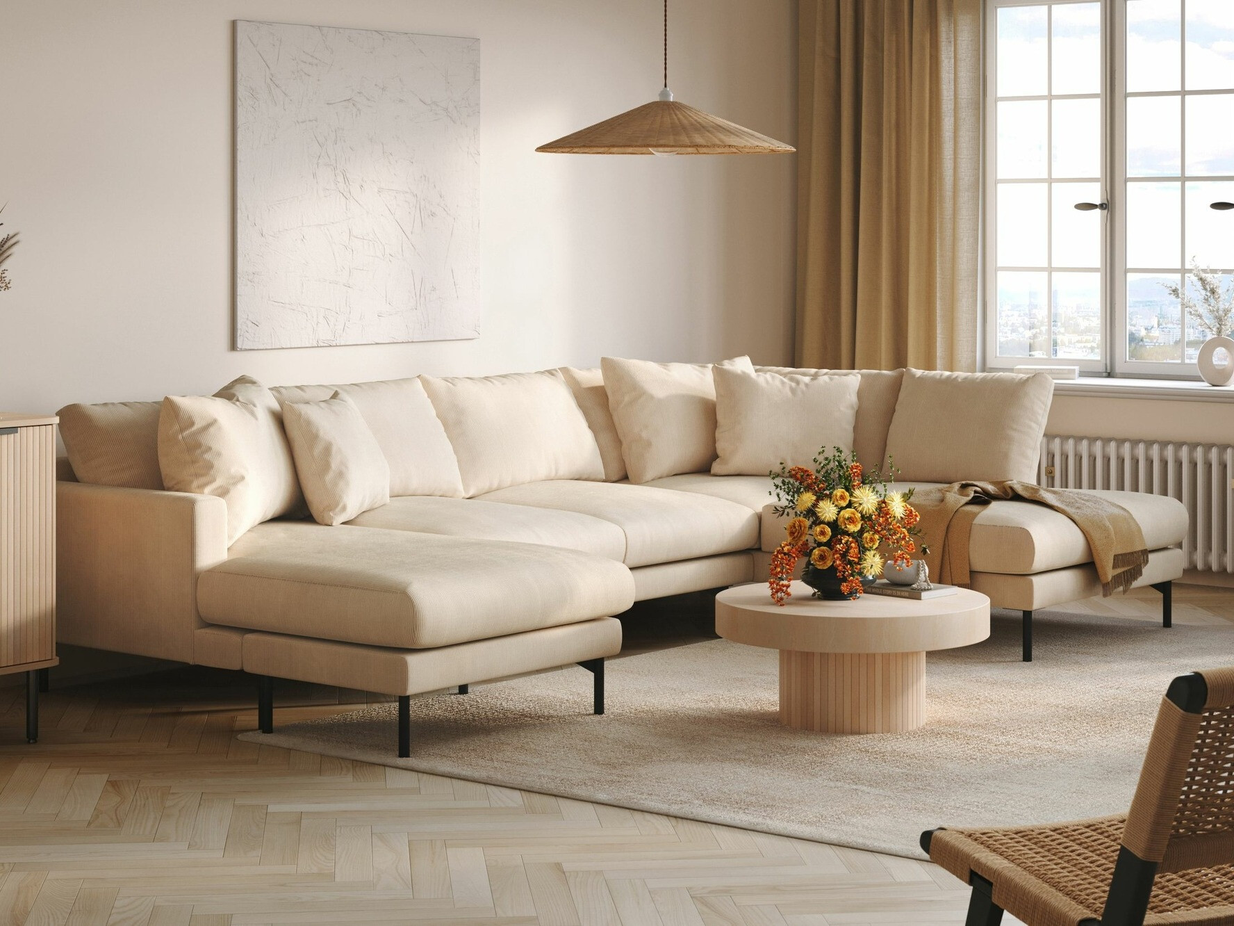 Stūra dīvāns Ophliva 108