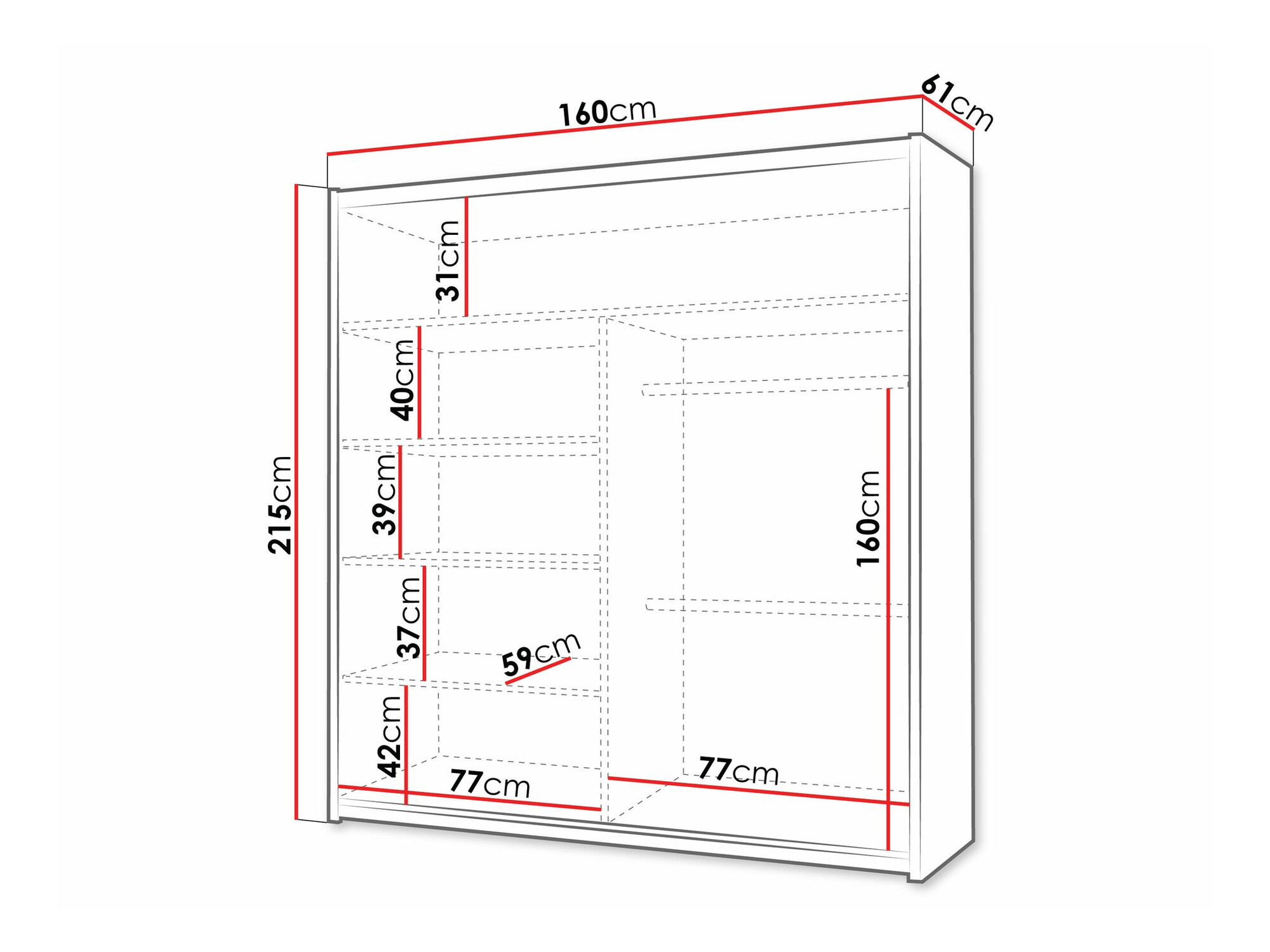 Шкаф Honolulu 235