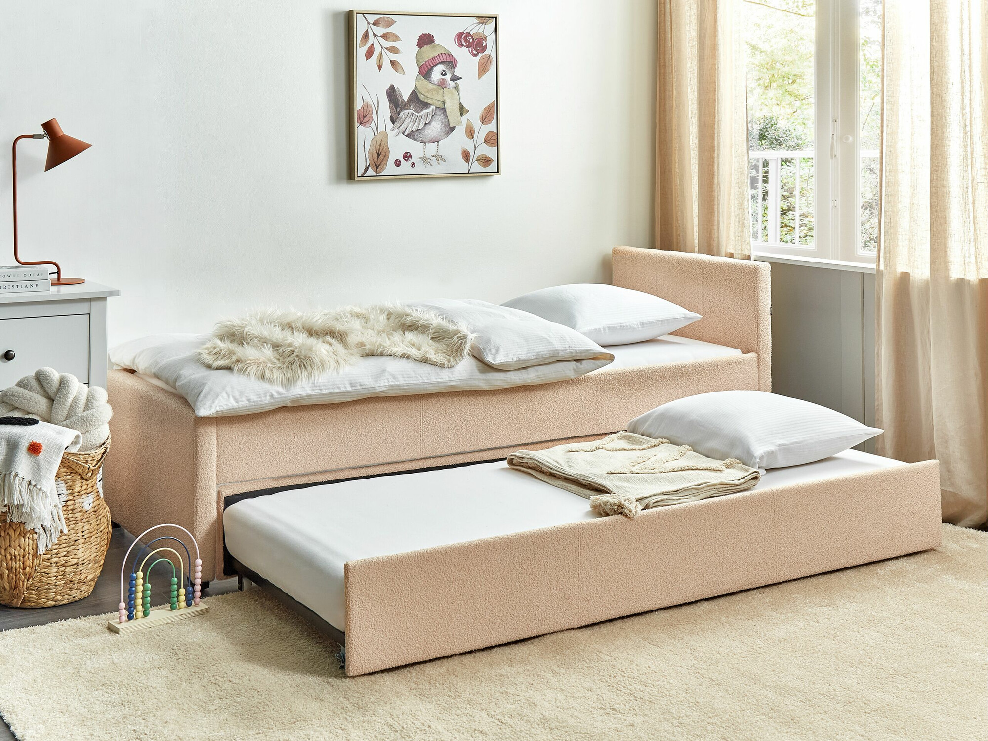 Кровать Berwyn 631 (Розовый)