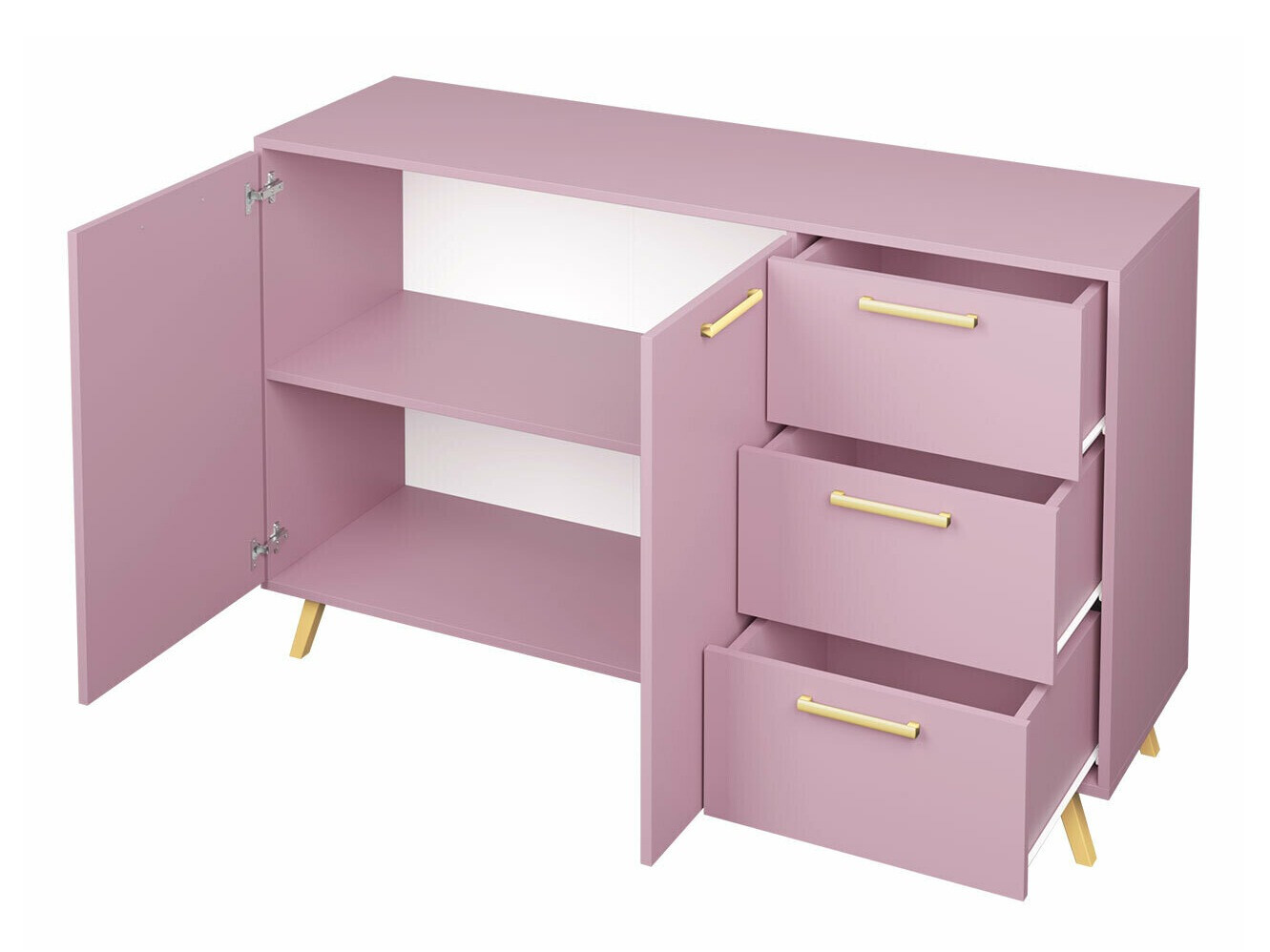 Mēbeļu komplekts Rosa I (Zils)