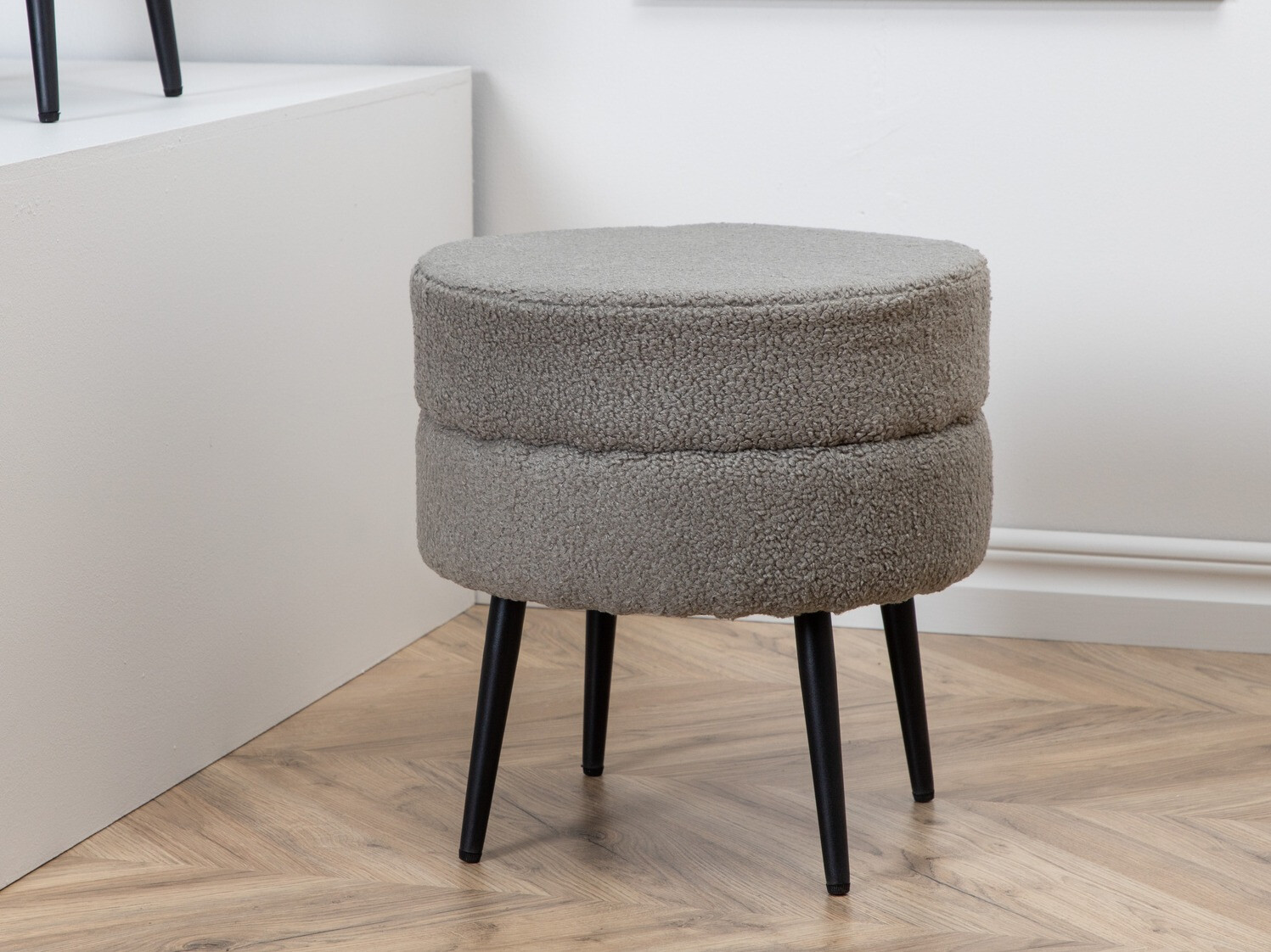 Пуф Dallas 2945 (Серый + Чёрный)