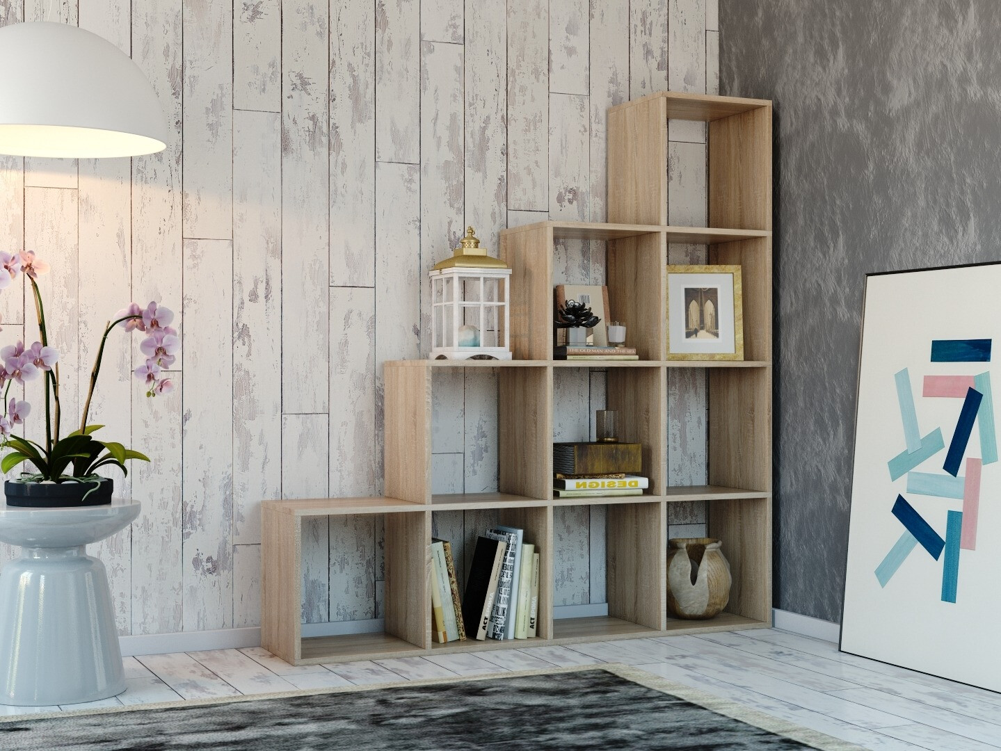 Стеллаж Mandeville 233 (Сонома Дуб)