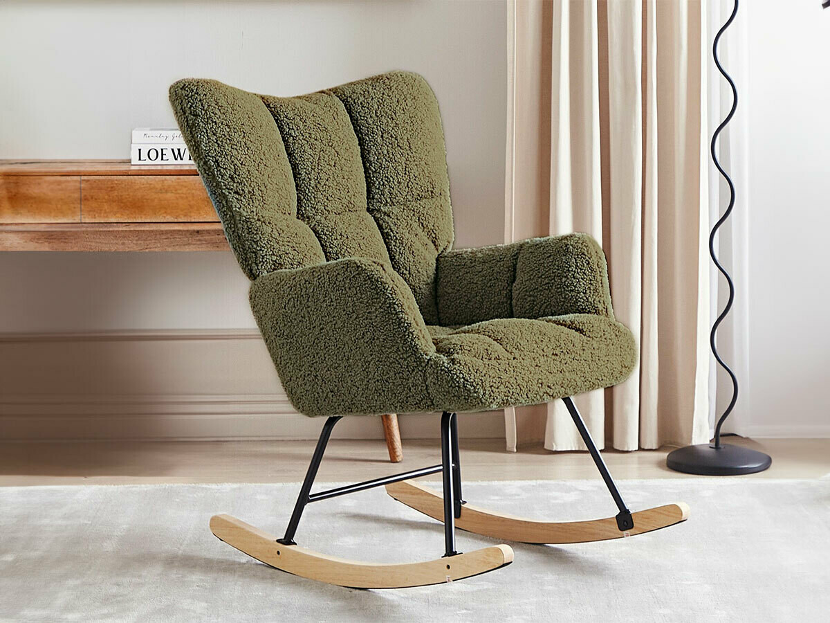 Šūpuļkrēsls Berwyn 1242 (Zaļš)