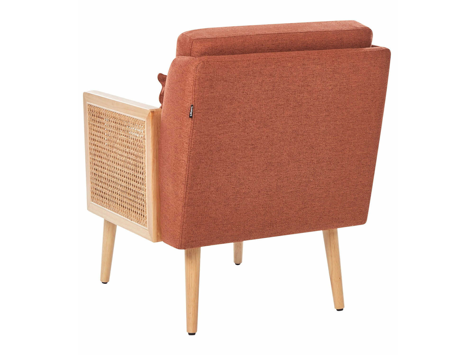 Krēsls Berwyn 2026 (Oranžs + Gaišs koks)