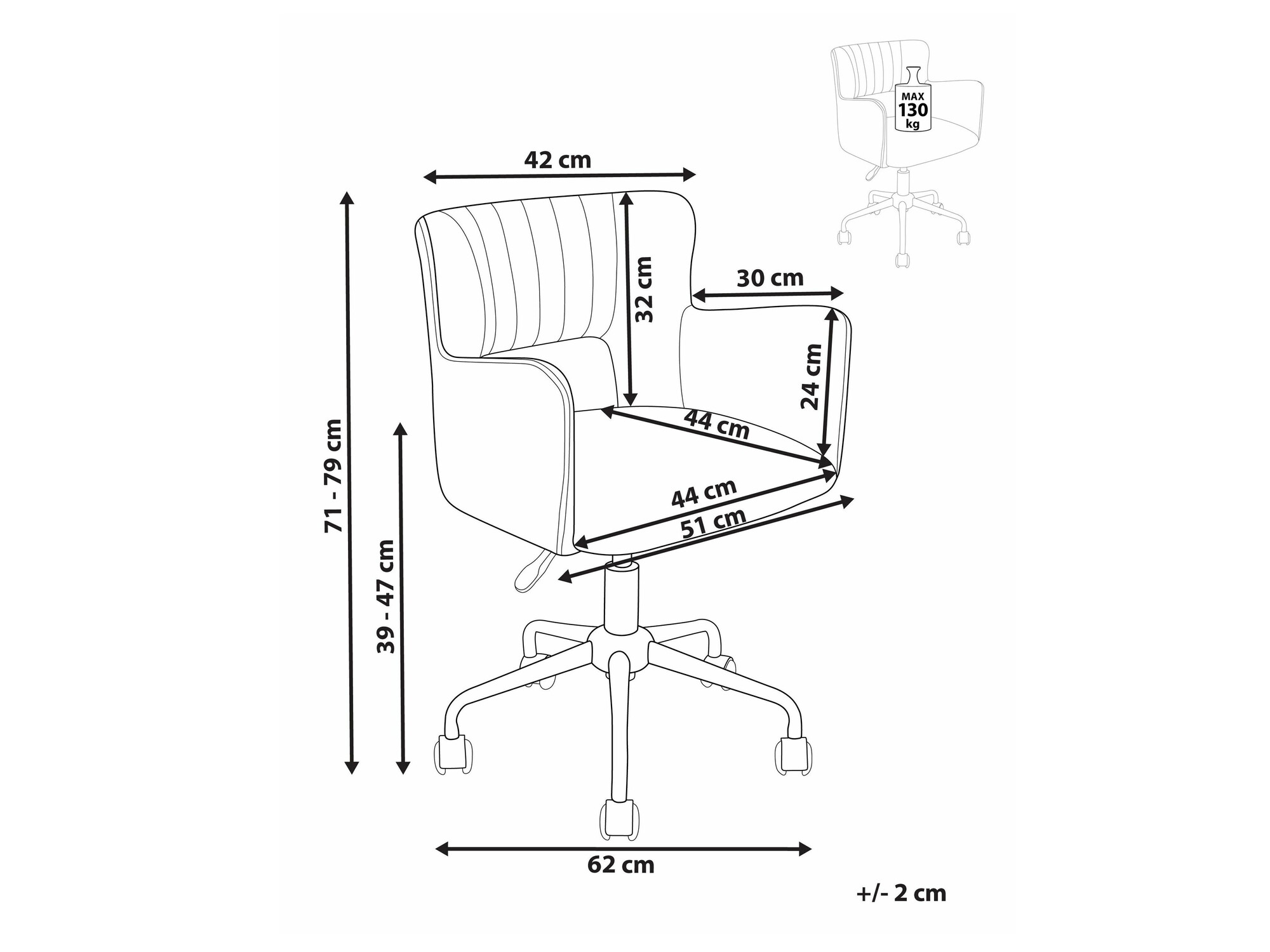 Офисный стул Berwyn 895 (Зелёный)
