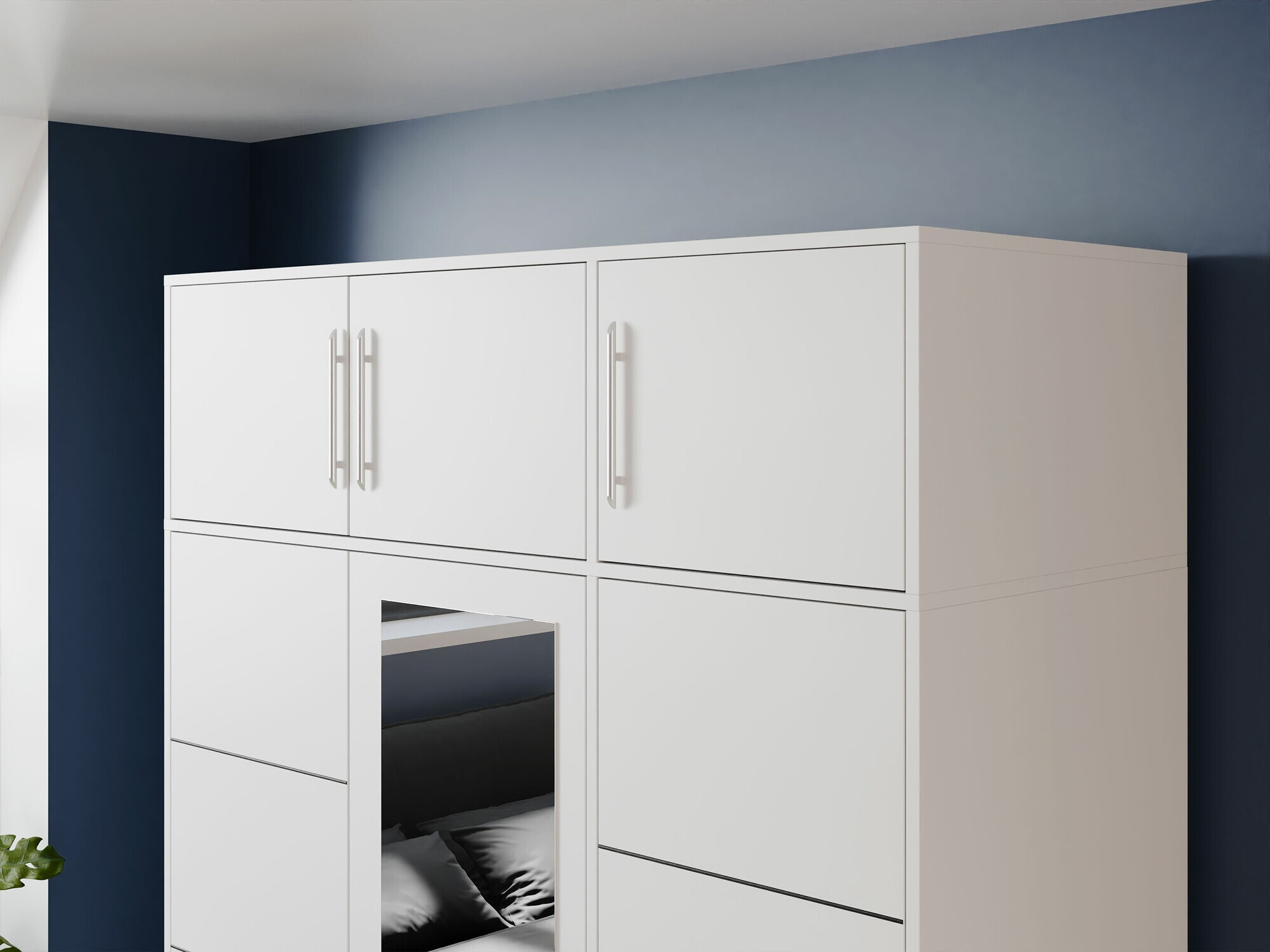 Skapis Dortivu 152 (Balts)