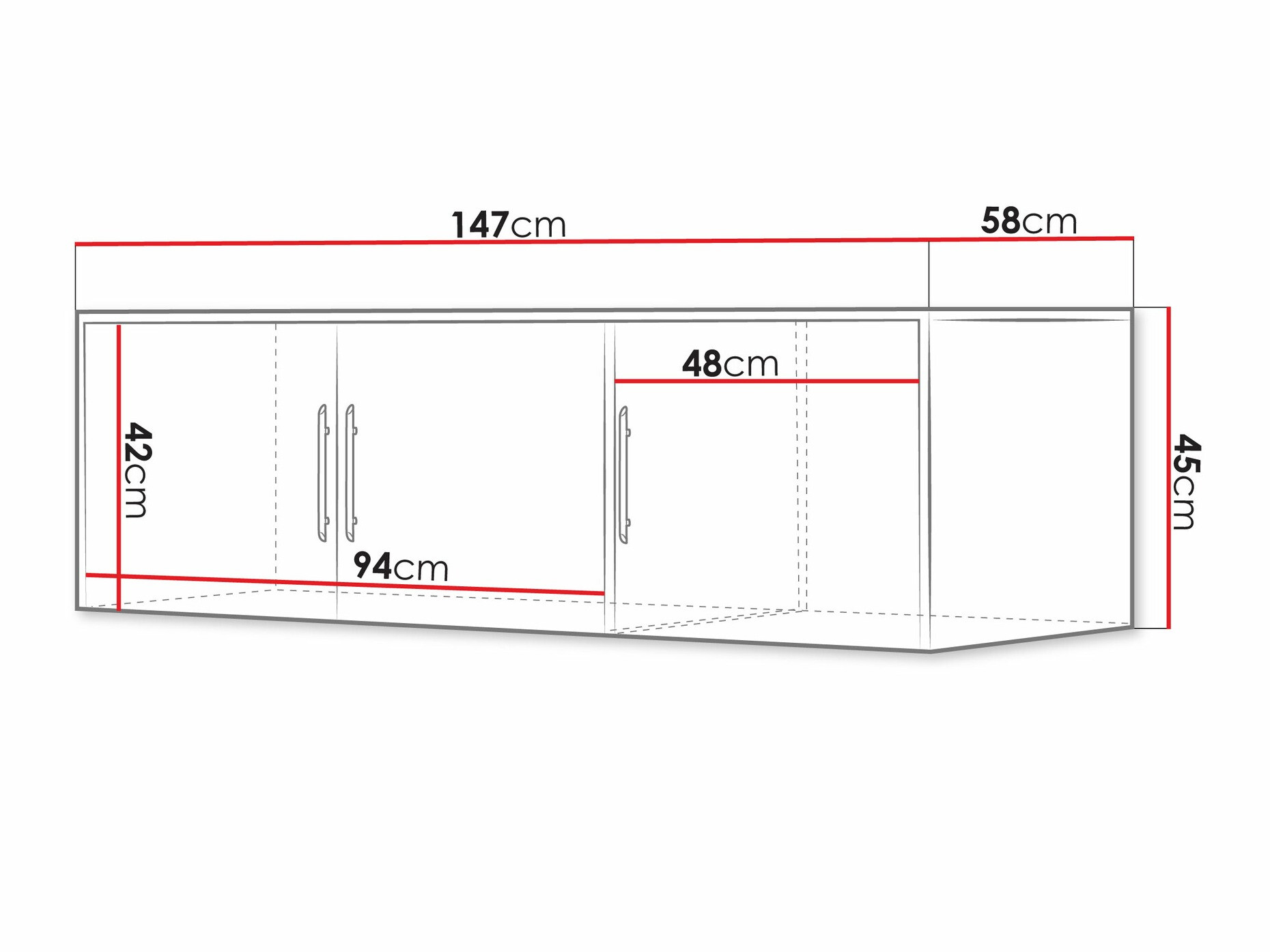 Skapis Dortivu I (Sonomas ozols)