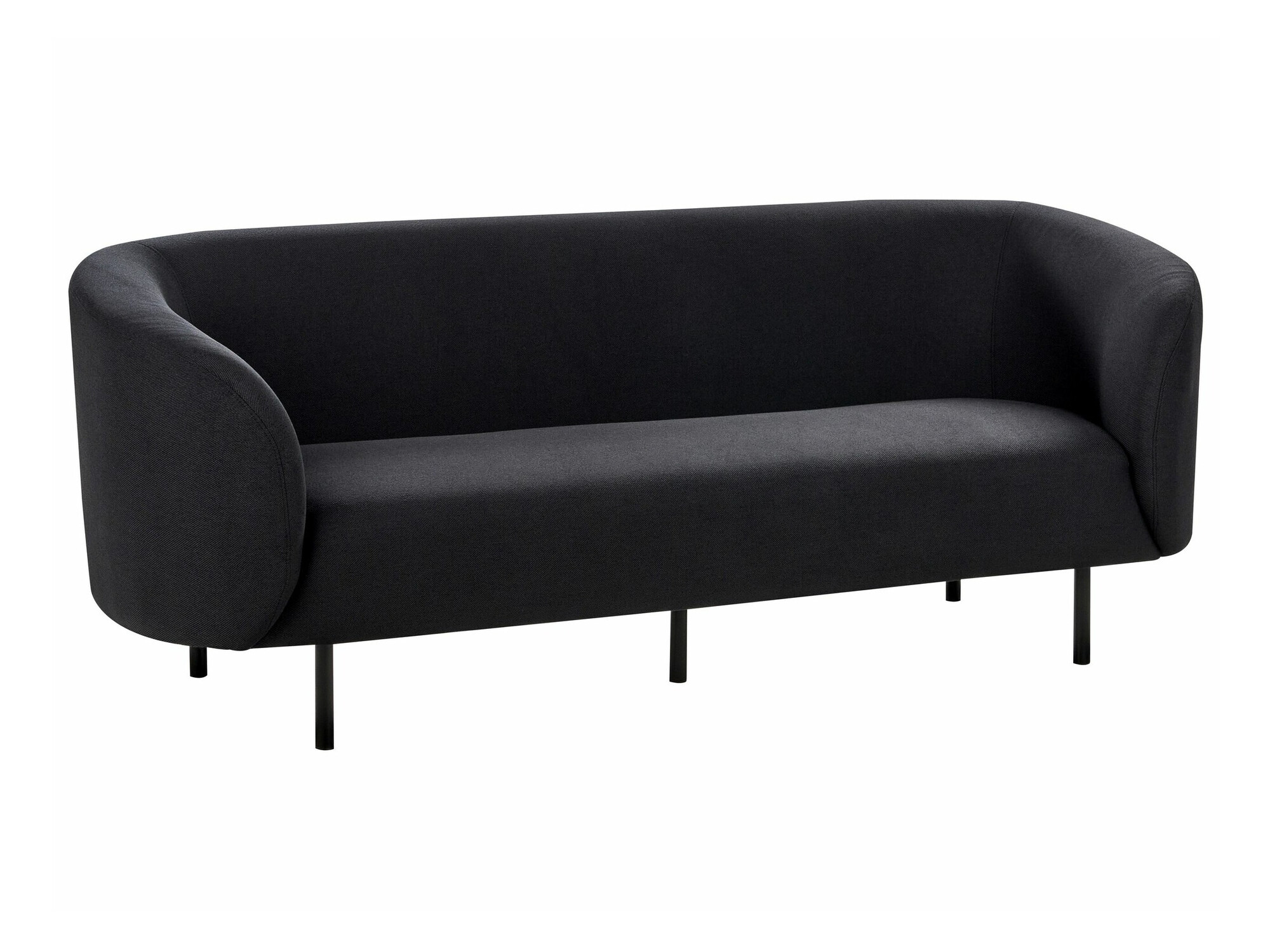 Dīvāns Berwyn 2044 (Melns)