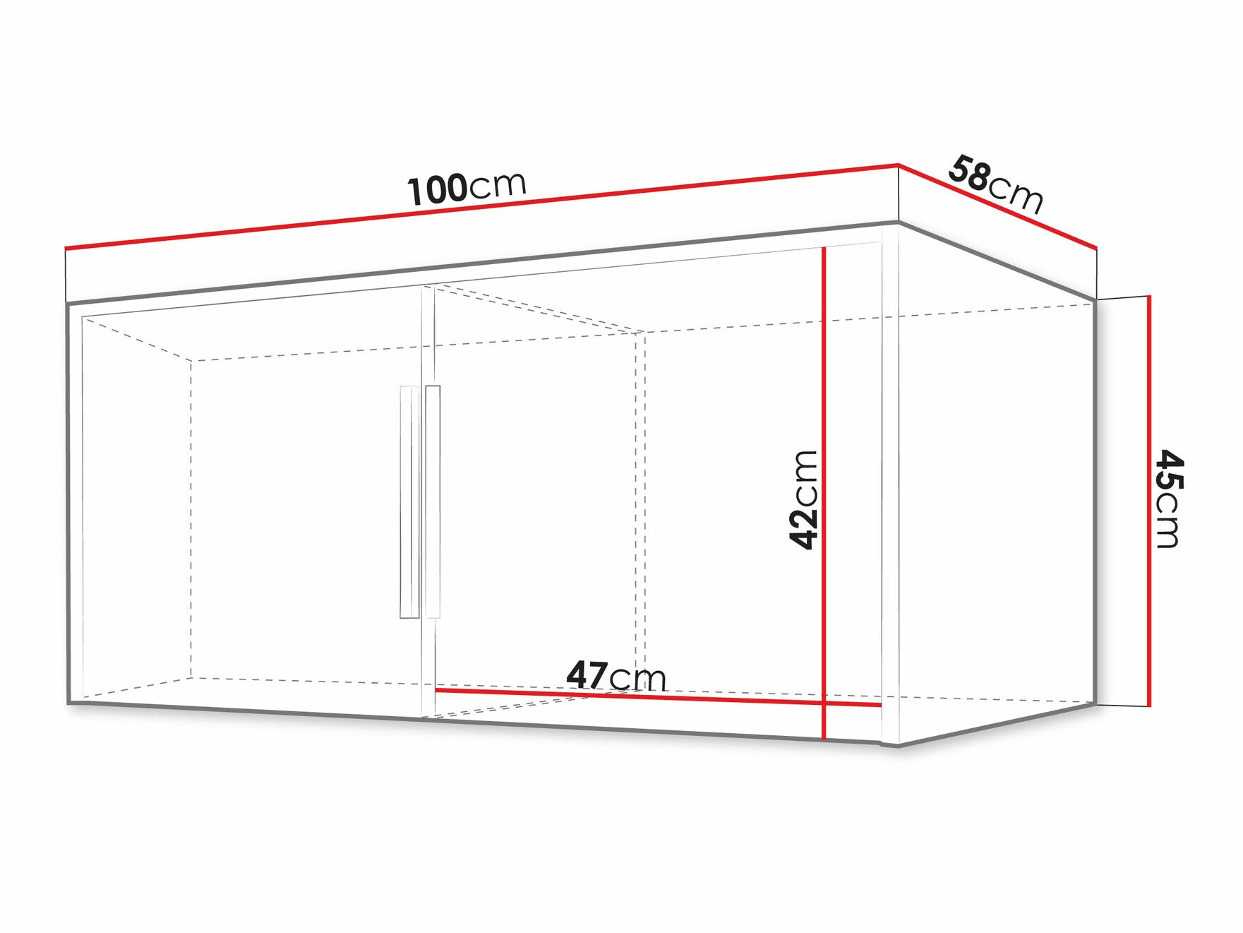 Шкафчик Enolevo 103 (Дуб вотан + Чёрный)