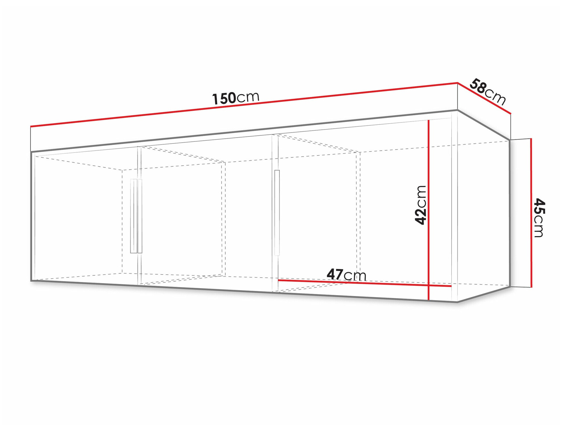 Skapis Collis I (Votan ozols + Melns)
