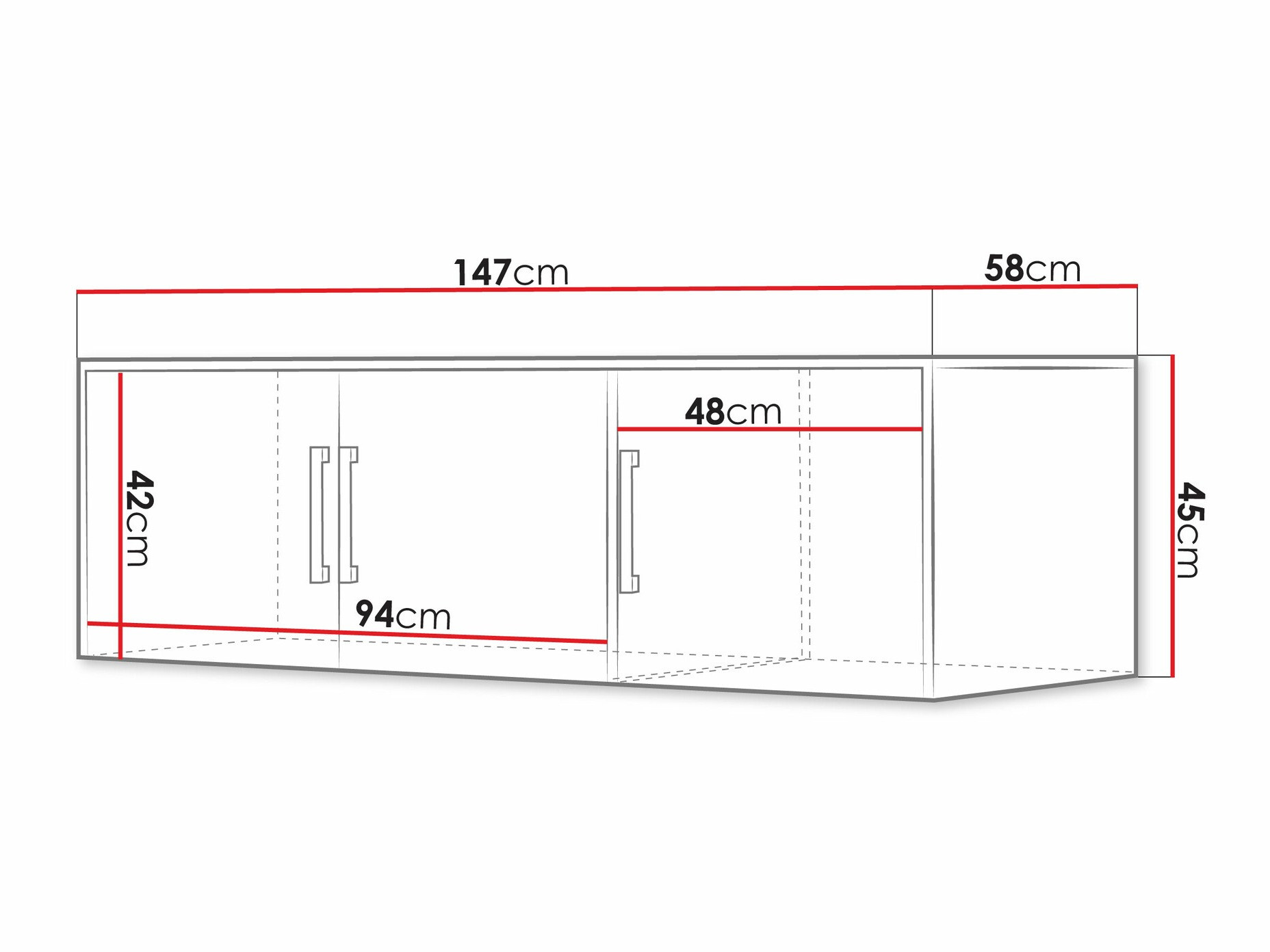 Skapis Dortivu 152 (Violets)