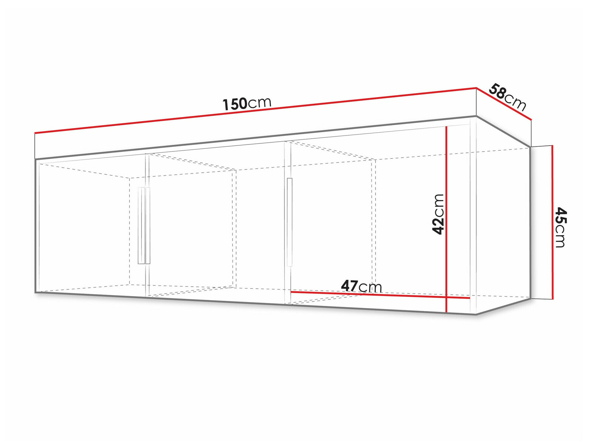 Skapis Enolevo 106 (Votan ozols + Melns)