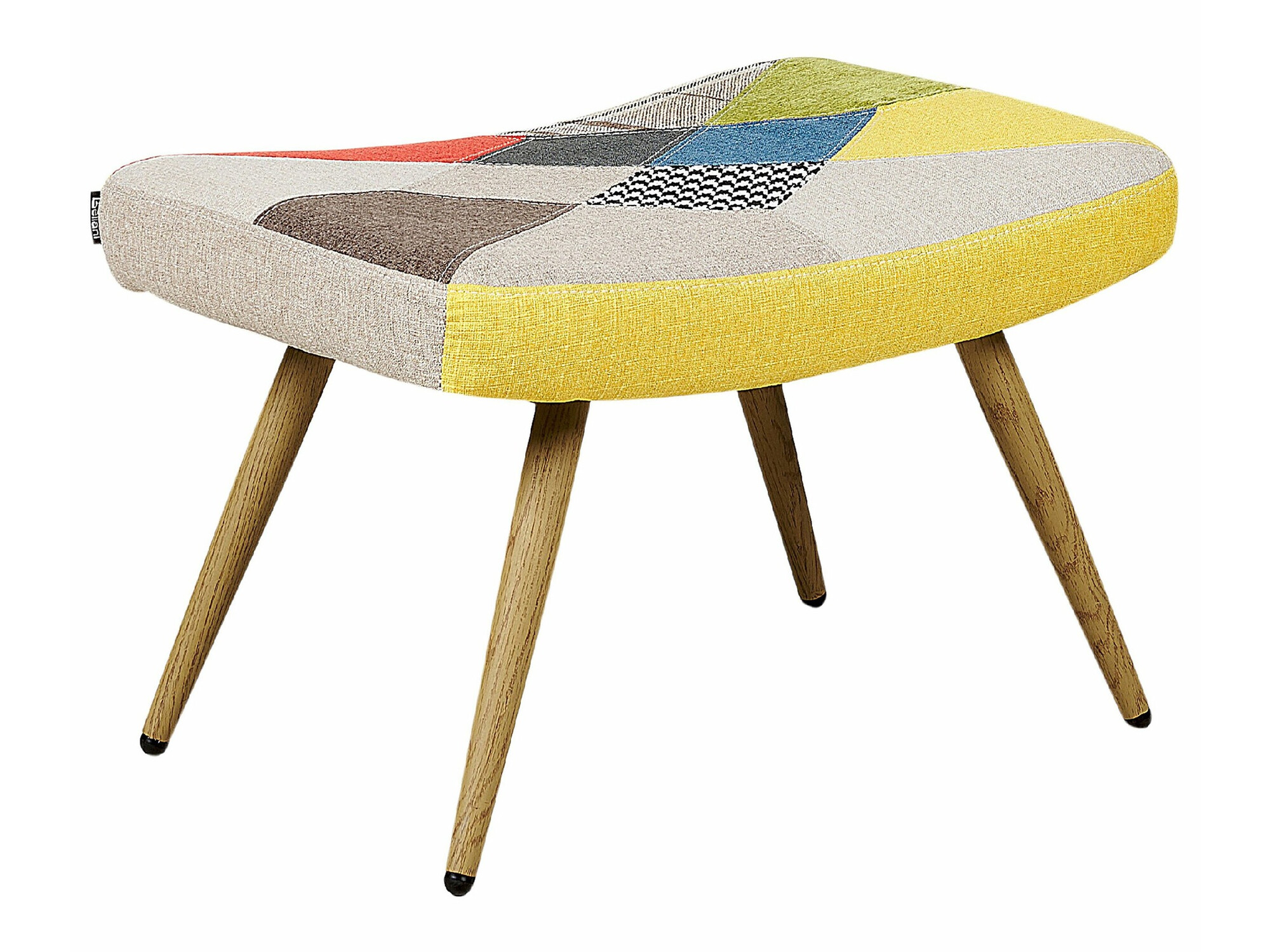 Кресло Berwyn 2048 (Чёрный + Синий + Желтый)