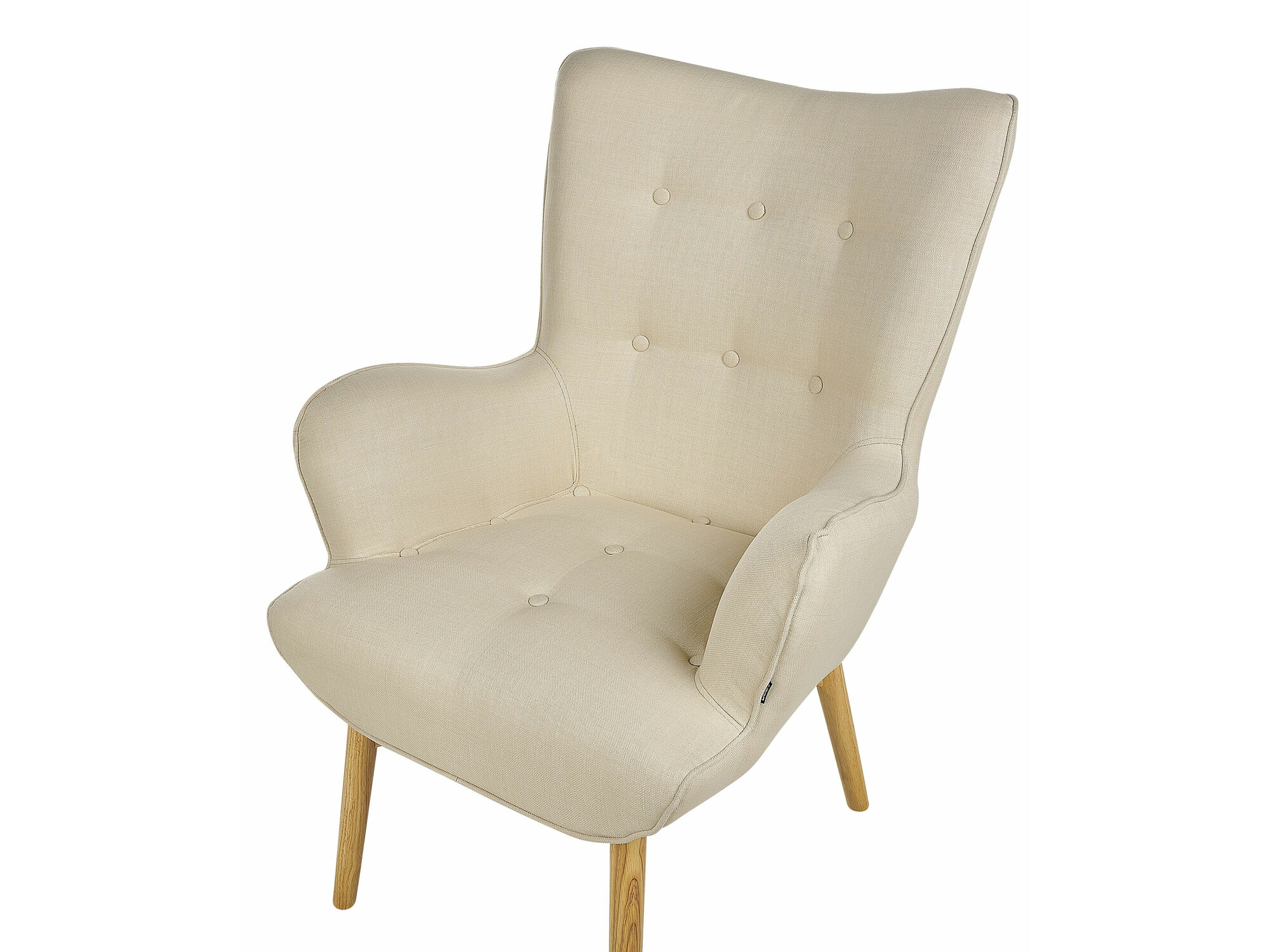 Кресло Berwyn 450 (Крем + Светлое дерево)