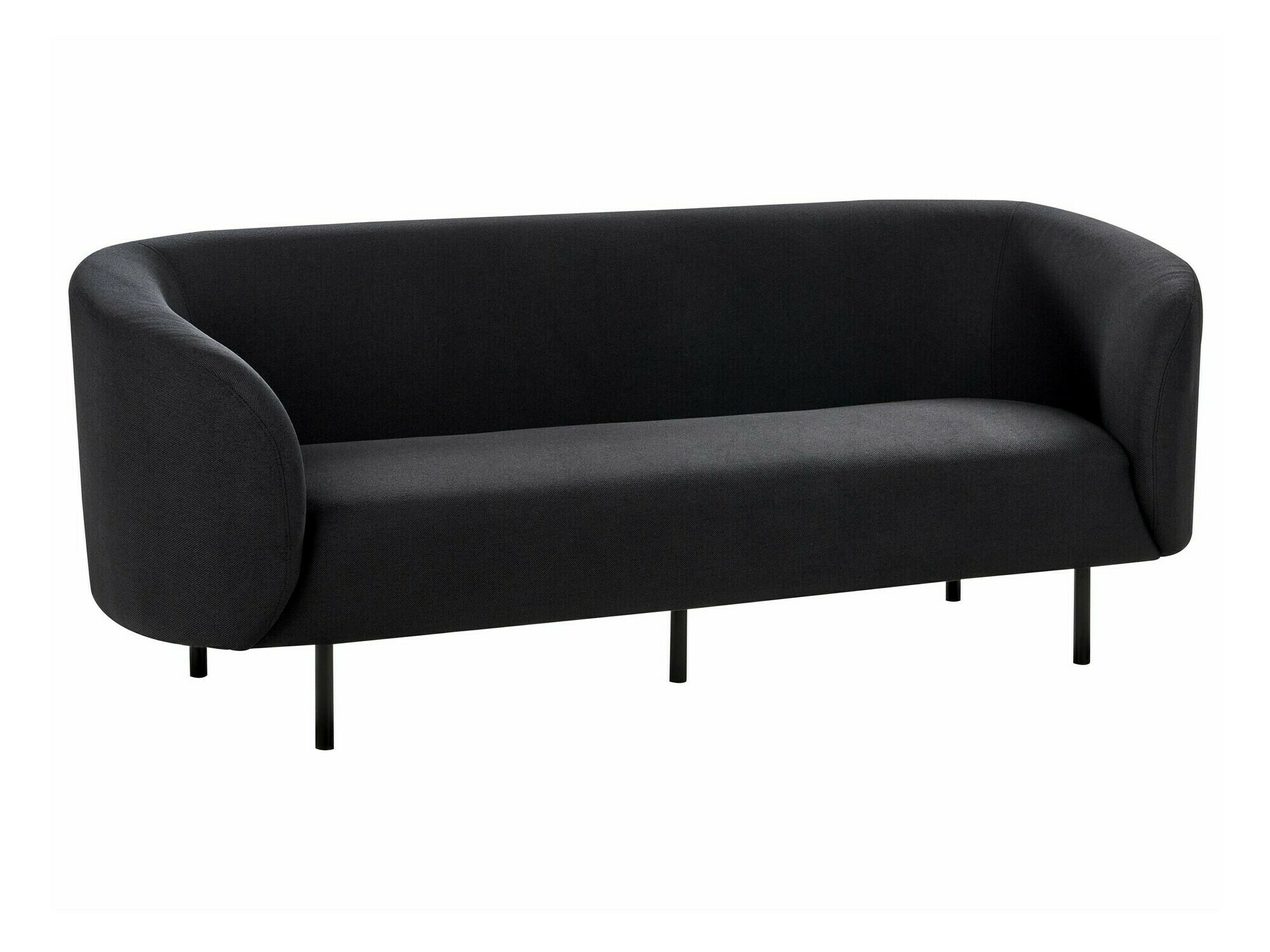 Mīksto mēbeļu komplekts Berwyn 2049 (Melns)