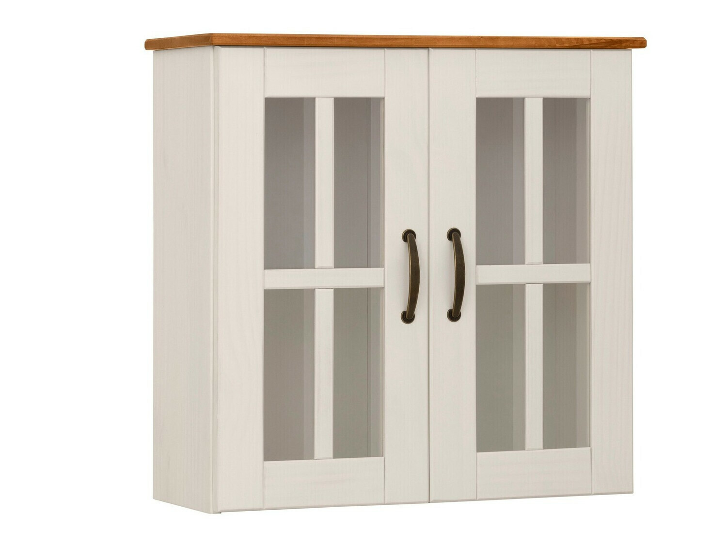 Piekarams vannas istabas skapītis Ophlevu 104 (Balts + Medus ozols)