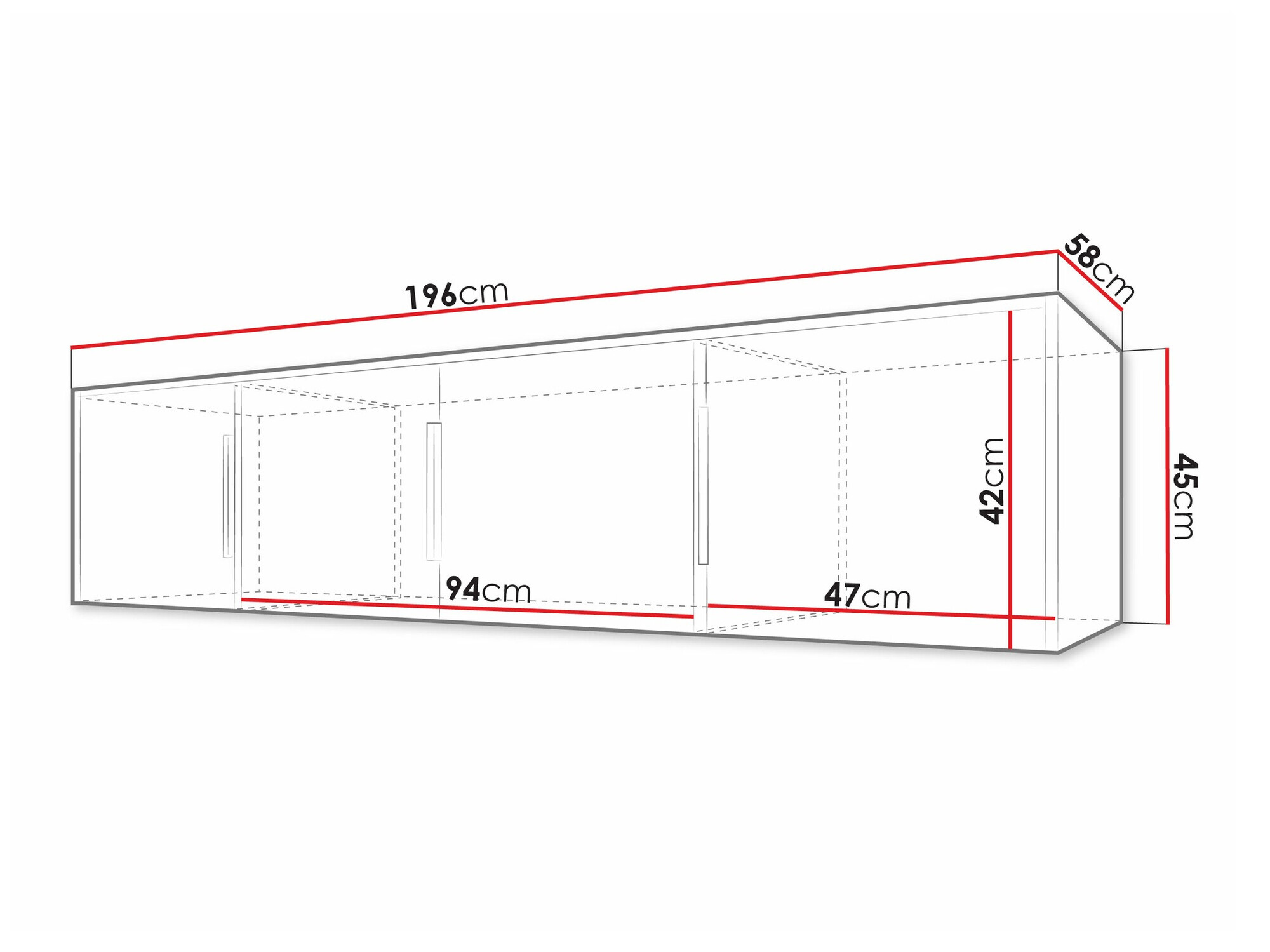 Шкафчик Enolevo 107 (Дуб вотан + Чёрный)