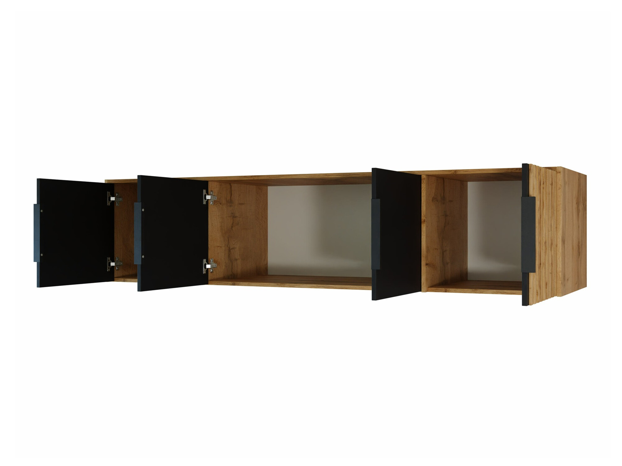 Skapis Enolevo 107 (Votan ozols + Melns)