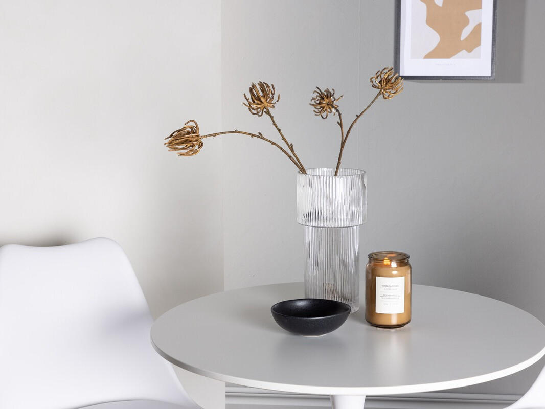 Ēdamistabas komplekts Dallas 4467 (Balts + Gaišs koks)