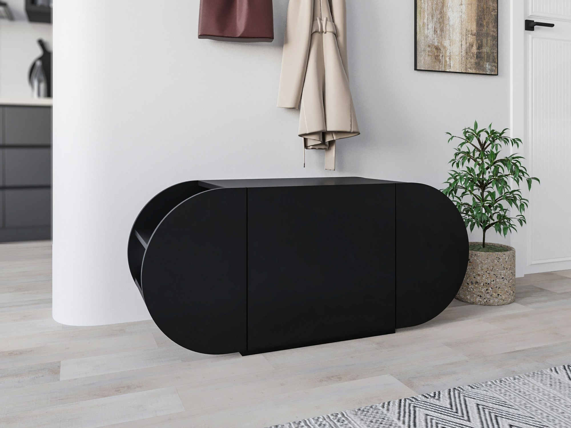 Kurpju kaste Kailua 2145 (Melns)