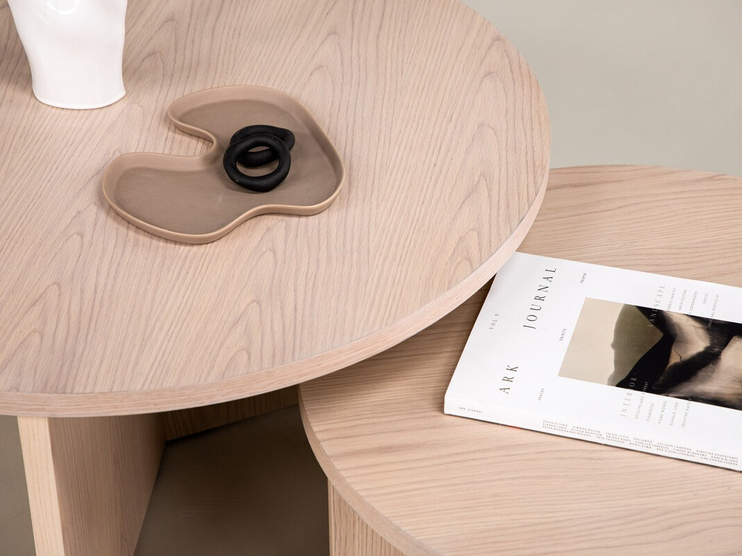 Комплект журнальных столиков Dallas 4475 (Светлое дерево)