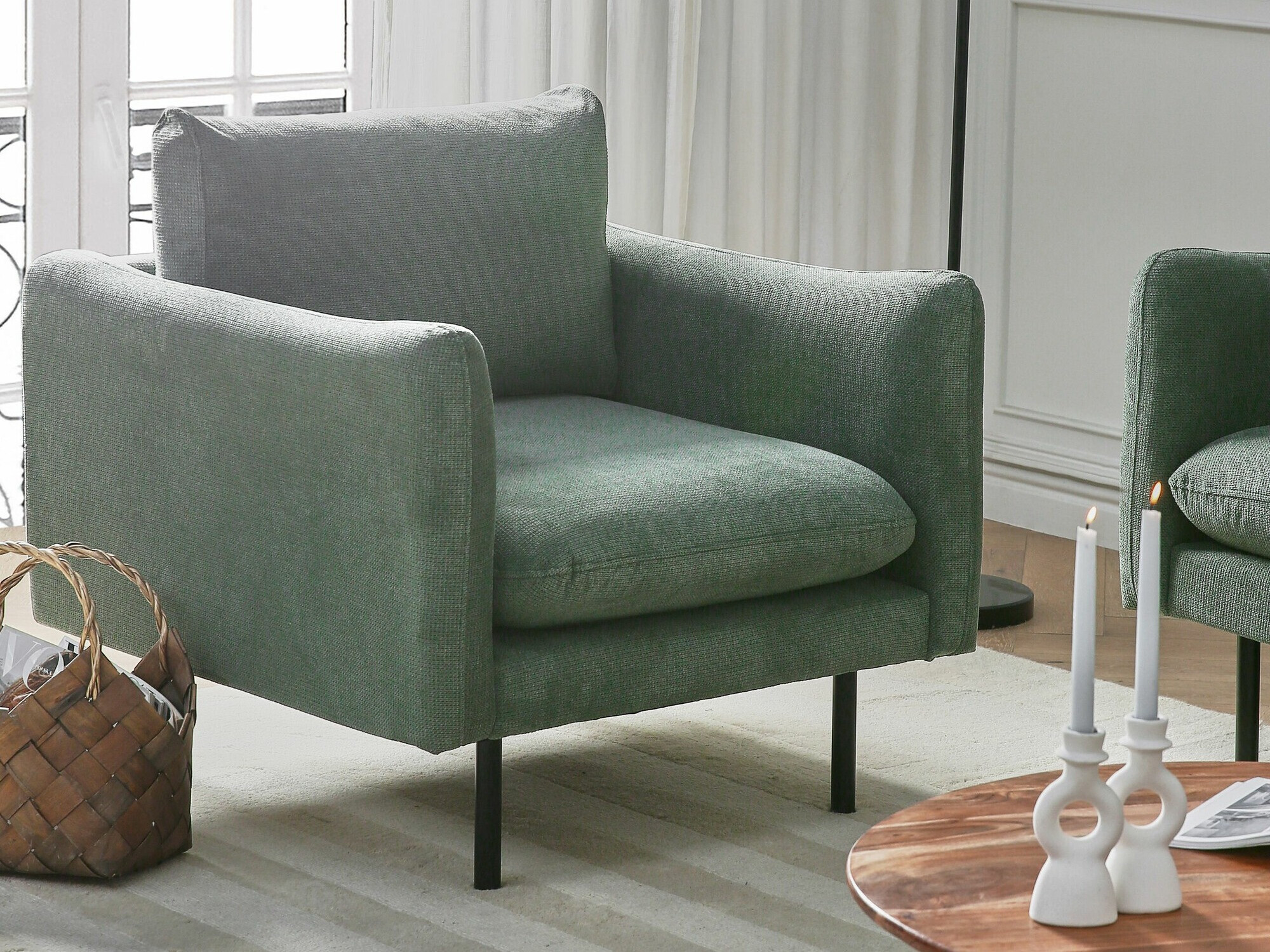 Krēsls Berwyn 1822 (Zaļš)