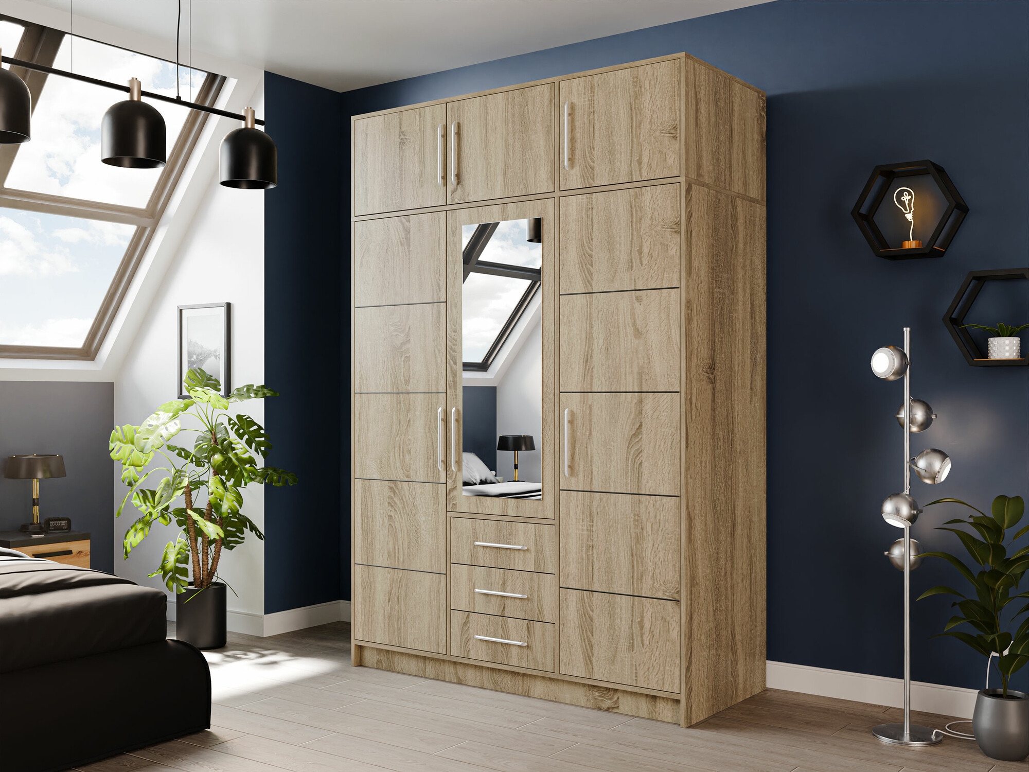 Шкафчик Dortivu 152 (Сонома Дуб)