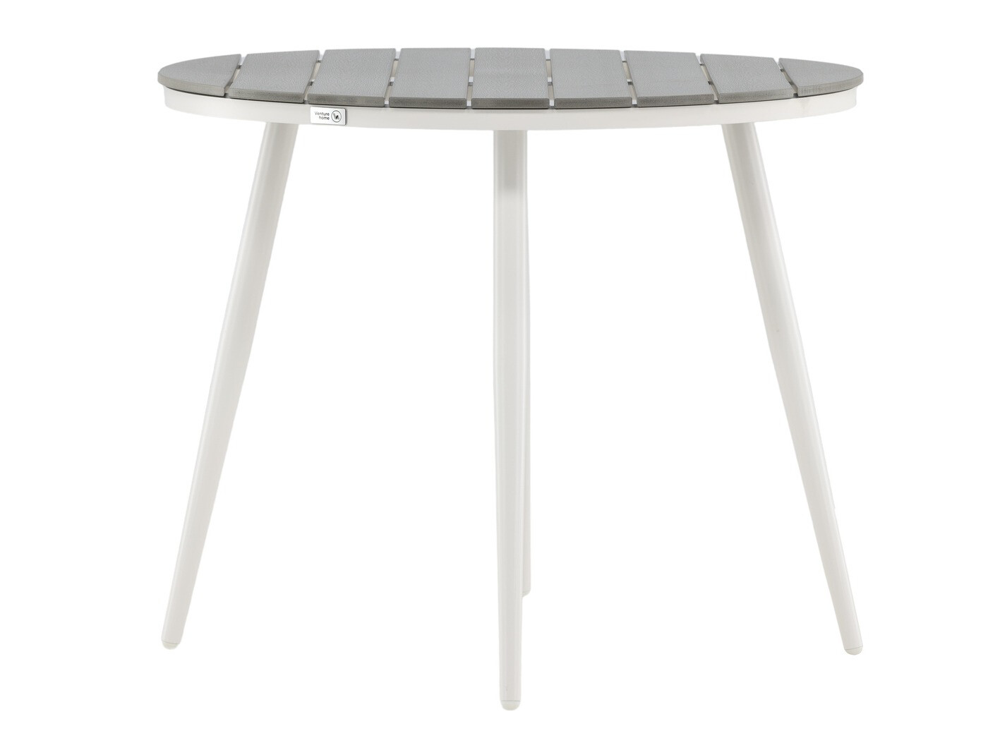 Dārza galds Dallas 2463 (Balts + Pelēks)