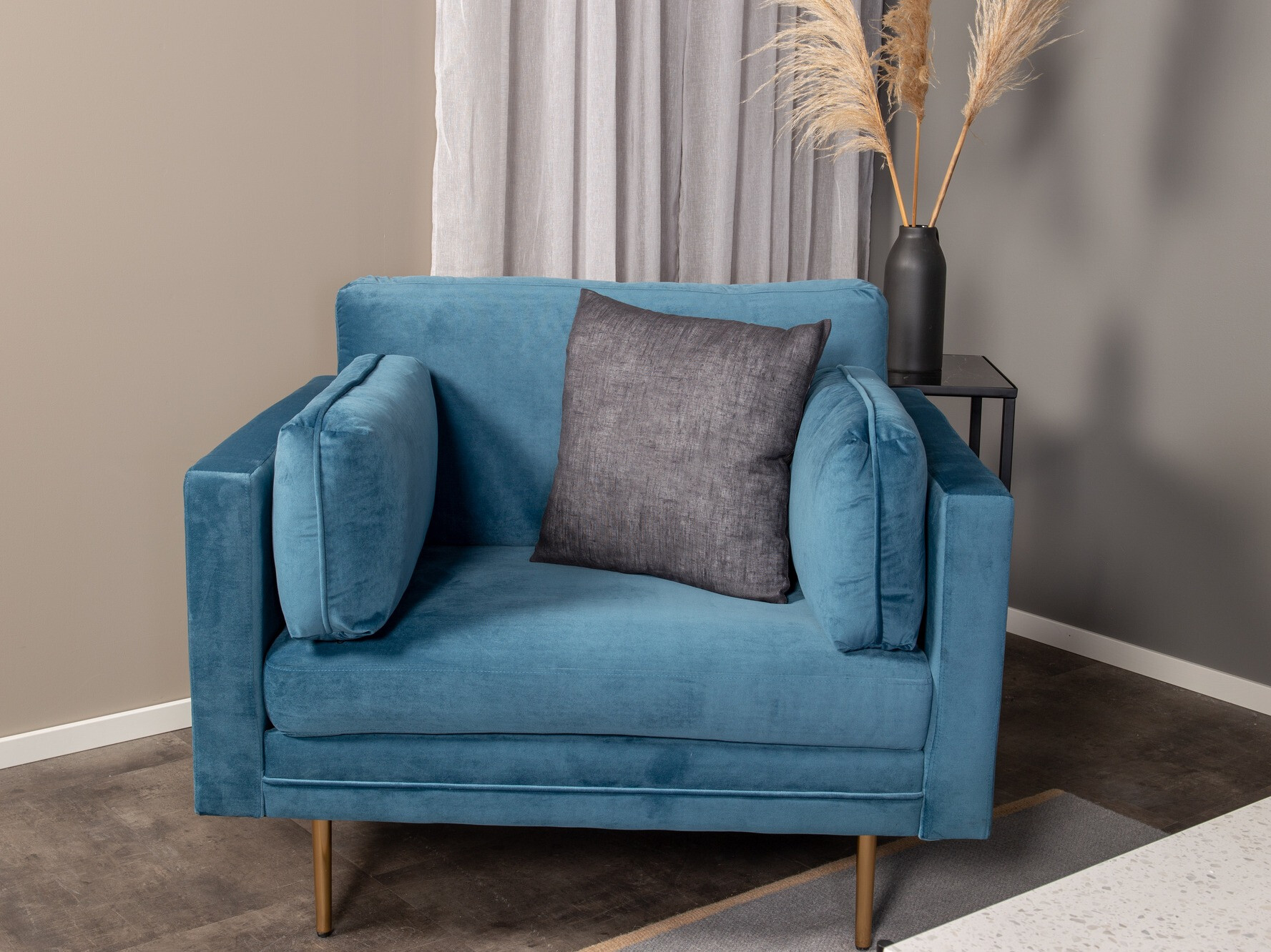 Krēsls Dallas 100 (Zils + Brūns)