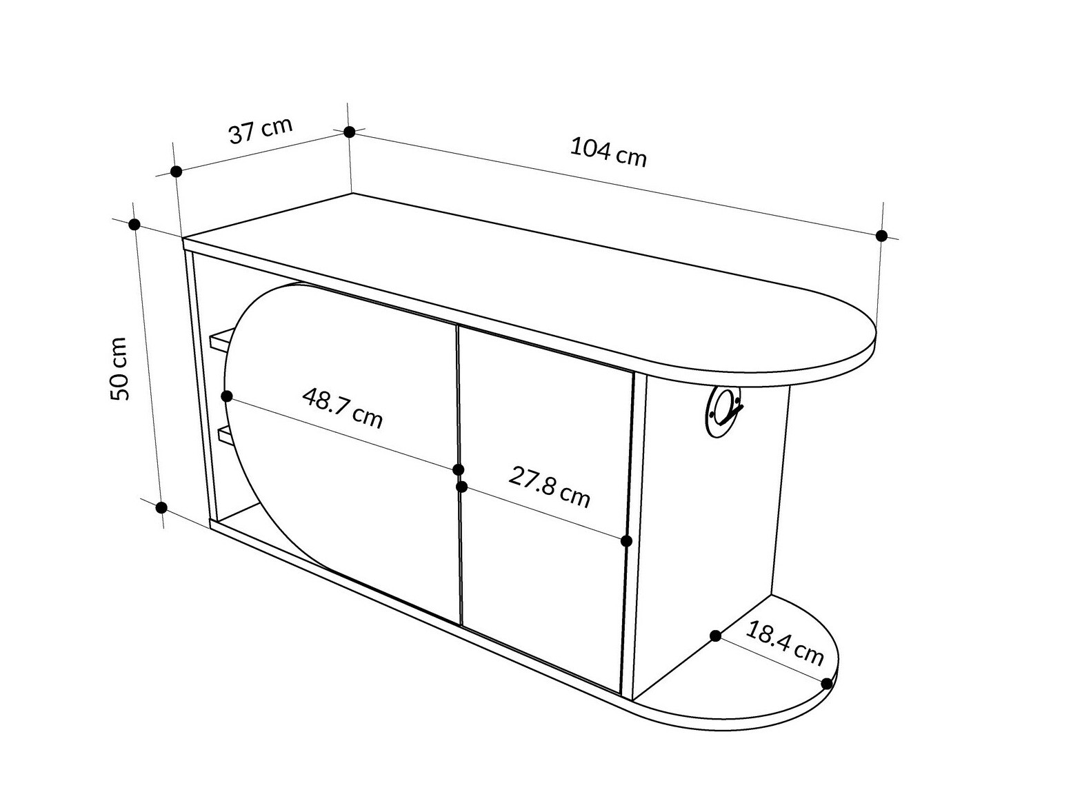 Kurpju kaste Kailua 2151 (Balts + Ozols)