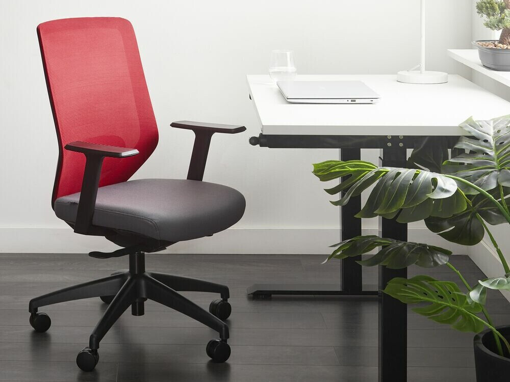 Biroja krēsls Berwyn 2071 (Sarkans + Pelēks)